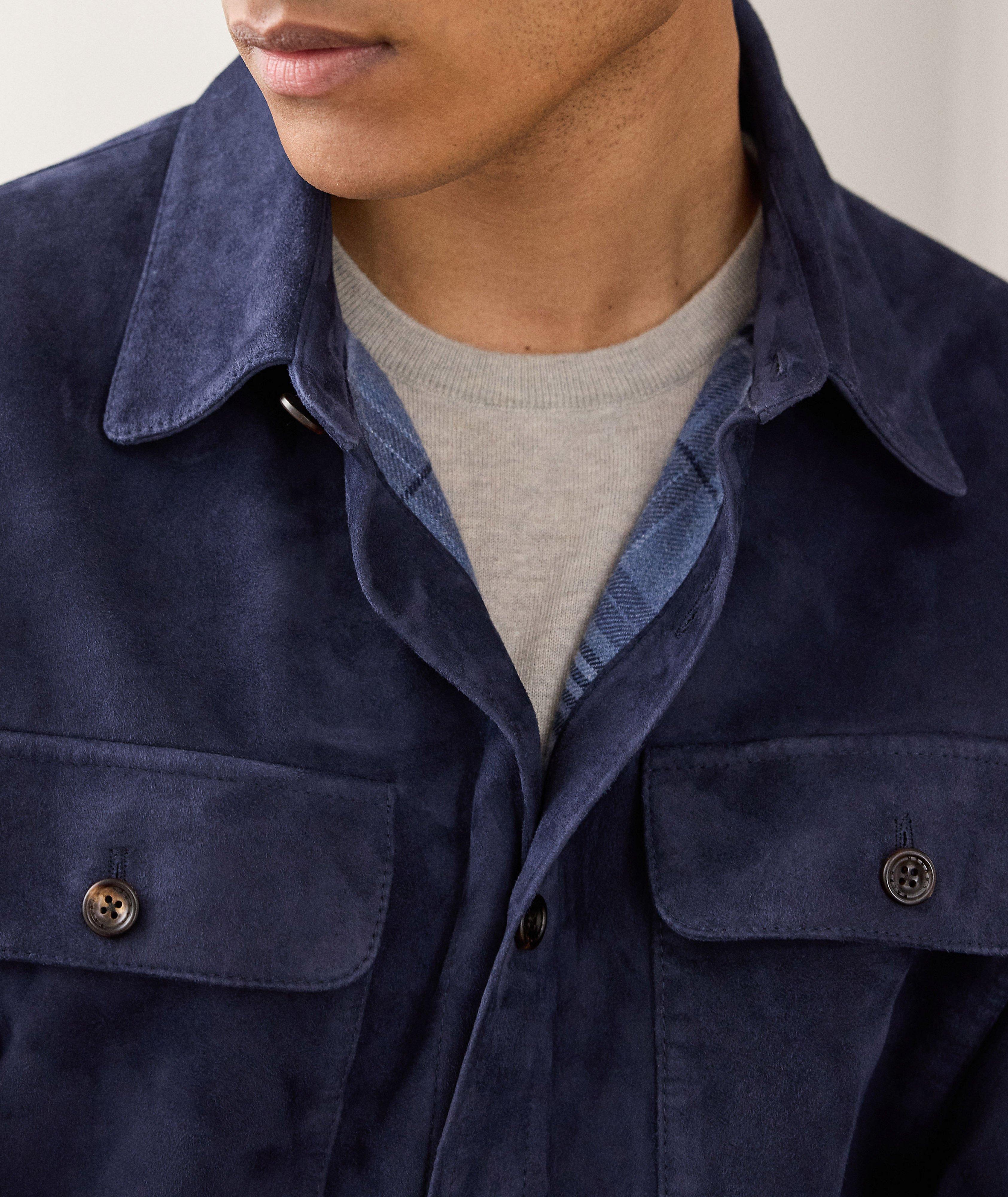 Calloway Suede Overshirt image 3