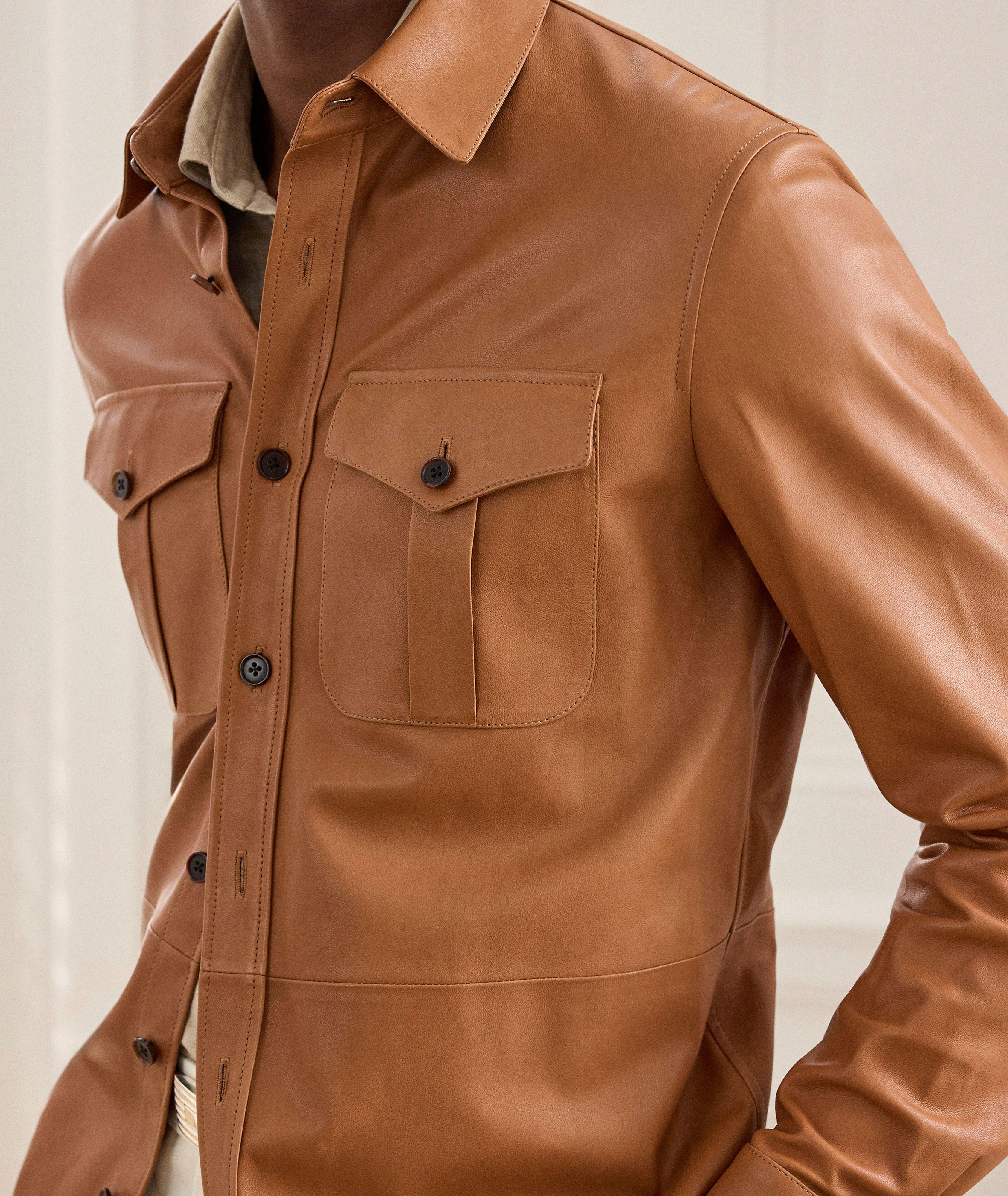 Surchemise cuir image 3