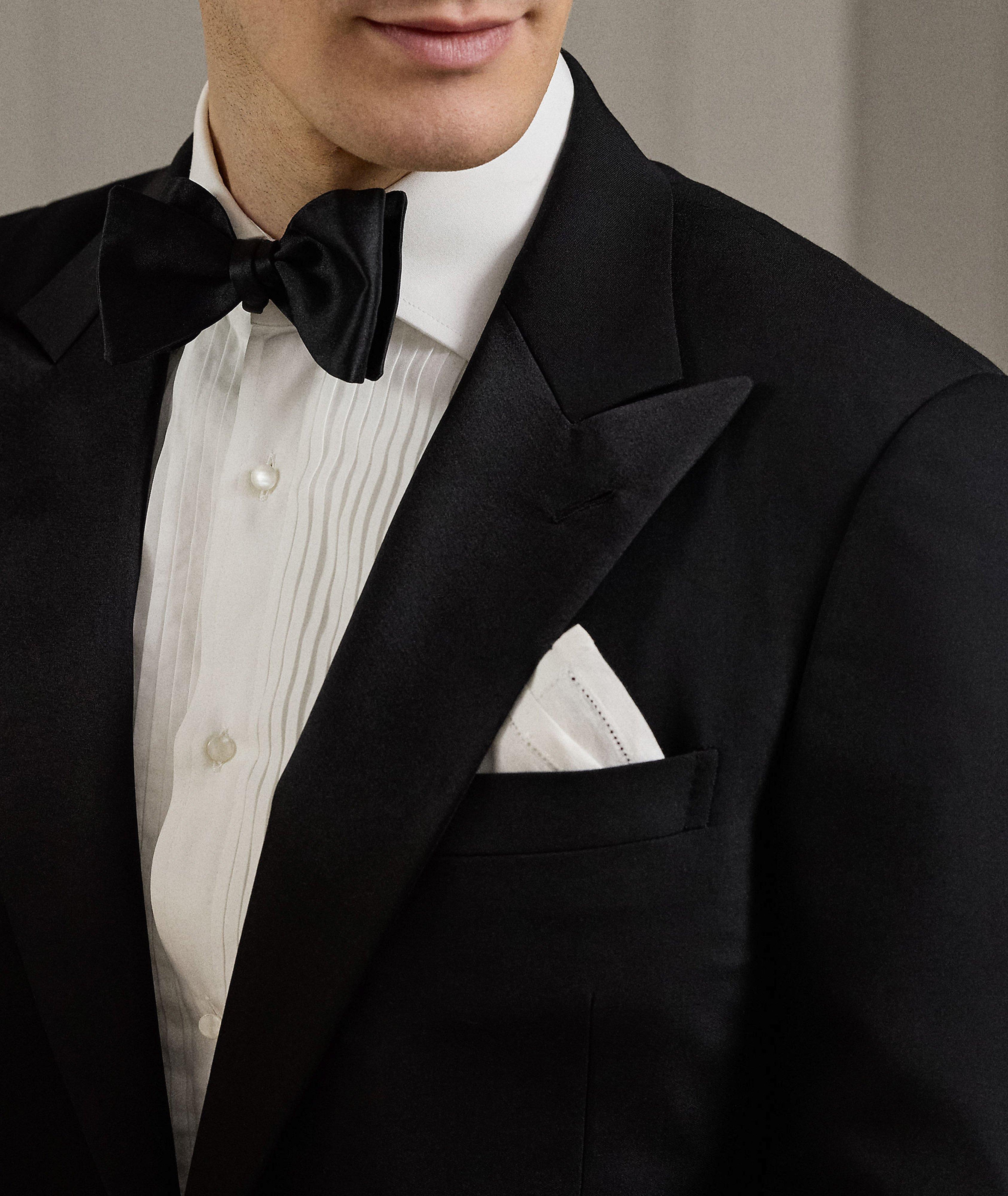 Wool Barathea Peak Tuxedo  image 3