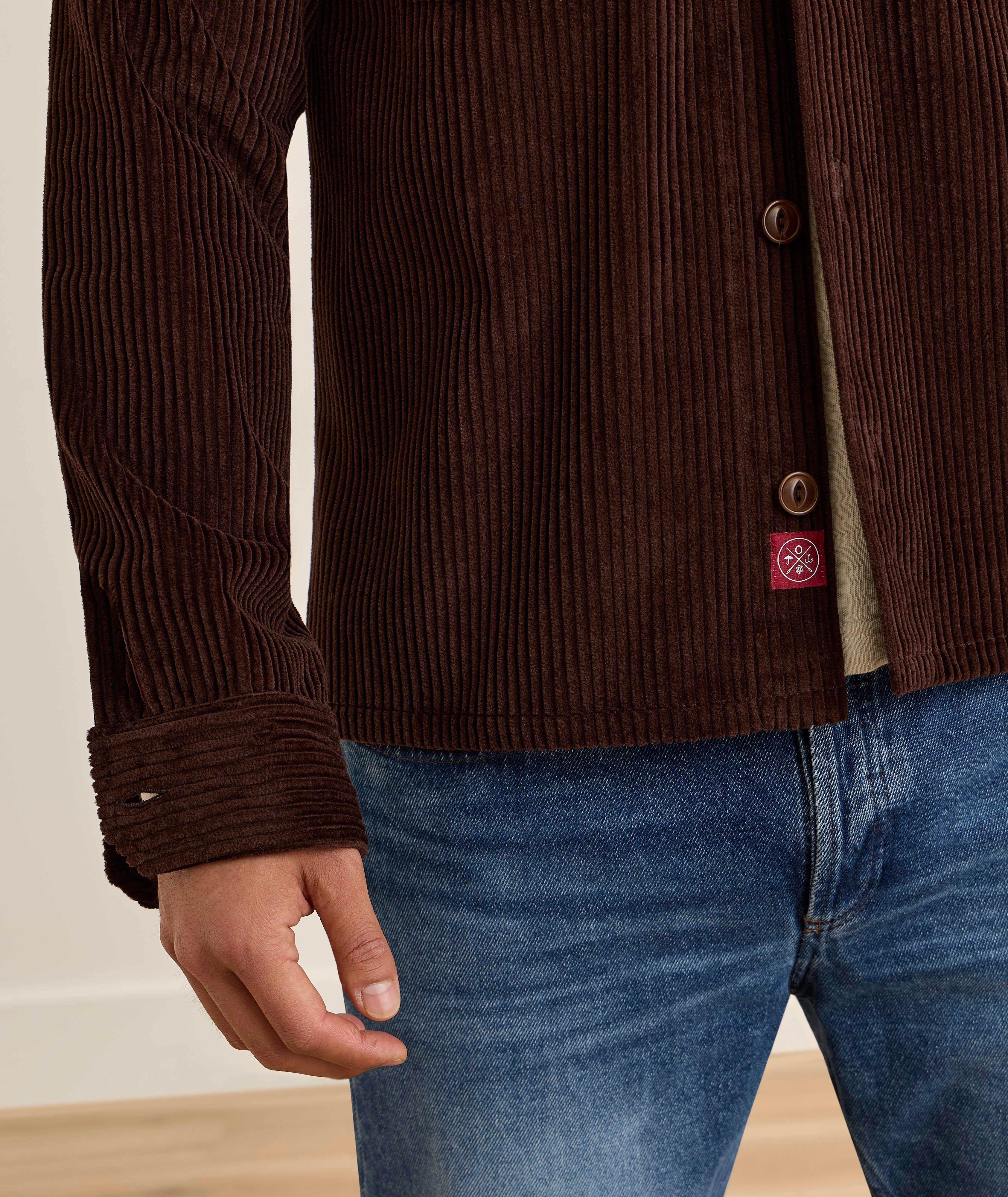 Chemise velours côtelé côtes grosses image 3