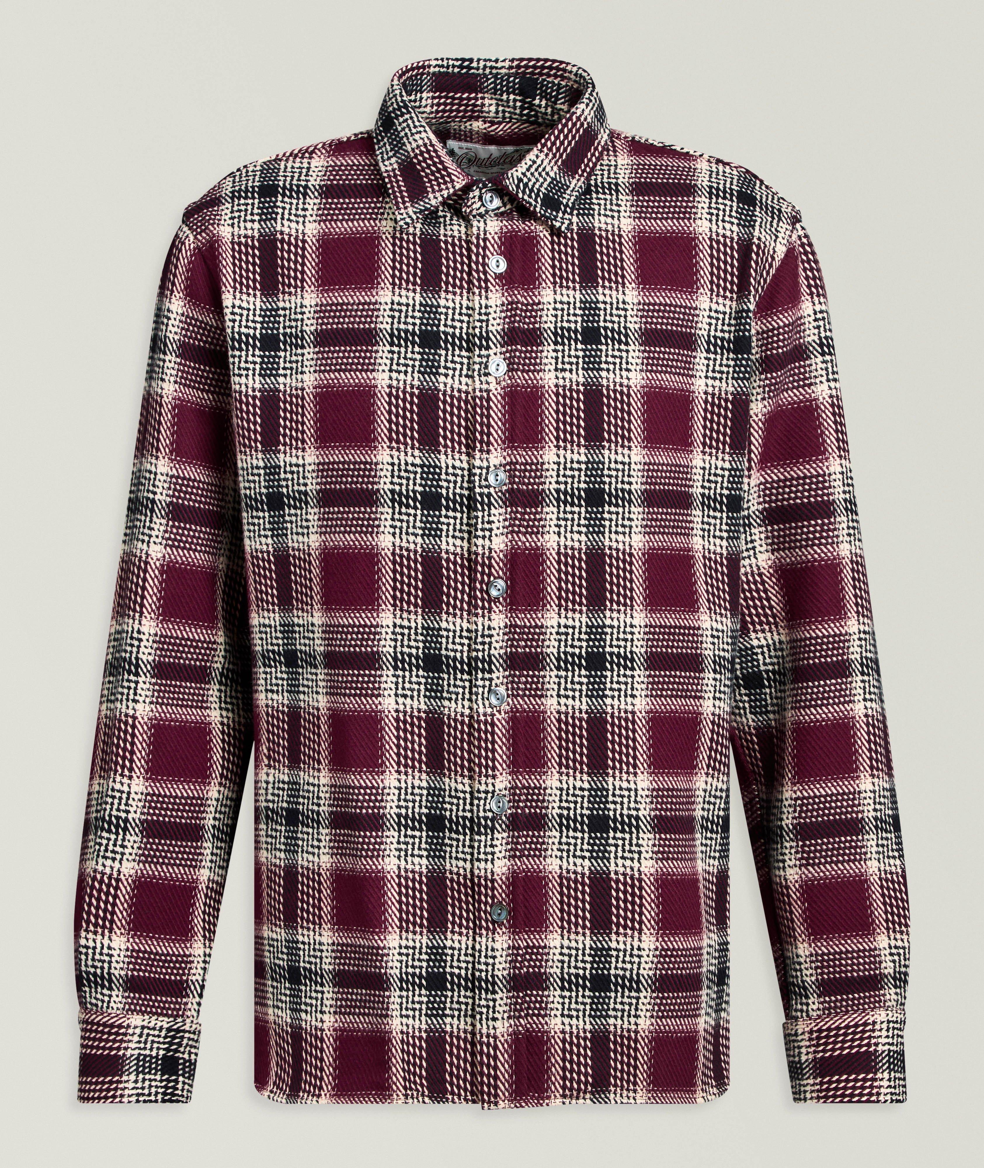 Outclass Plaid Cotton Shirt
