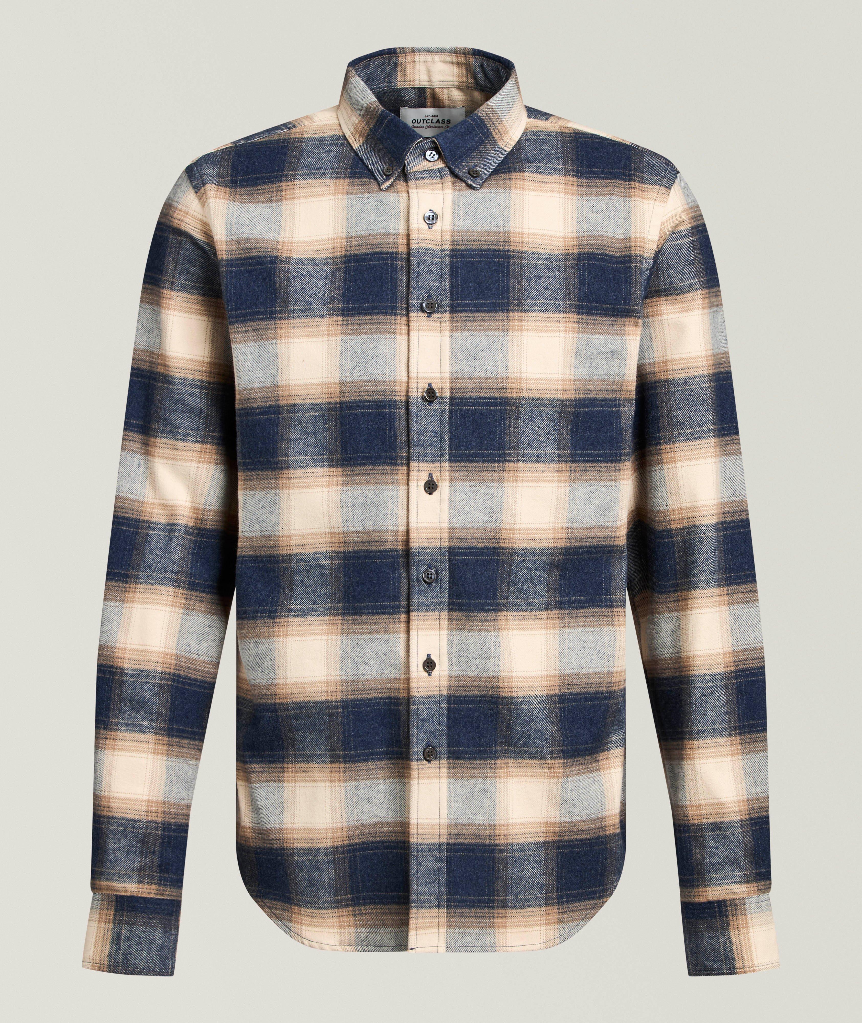 Outclass Plaid Flannel Shirt