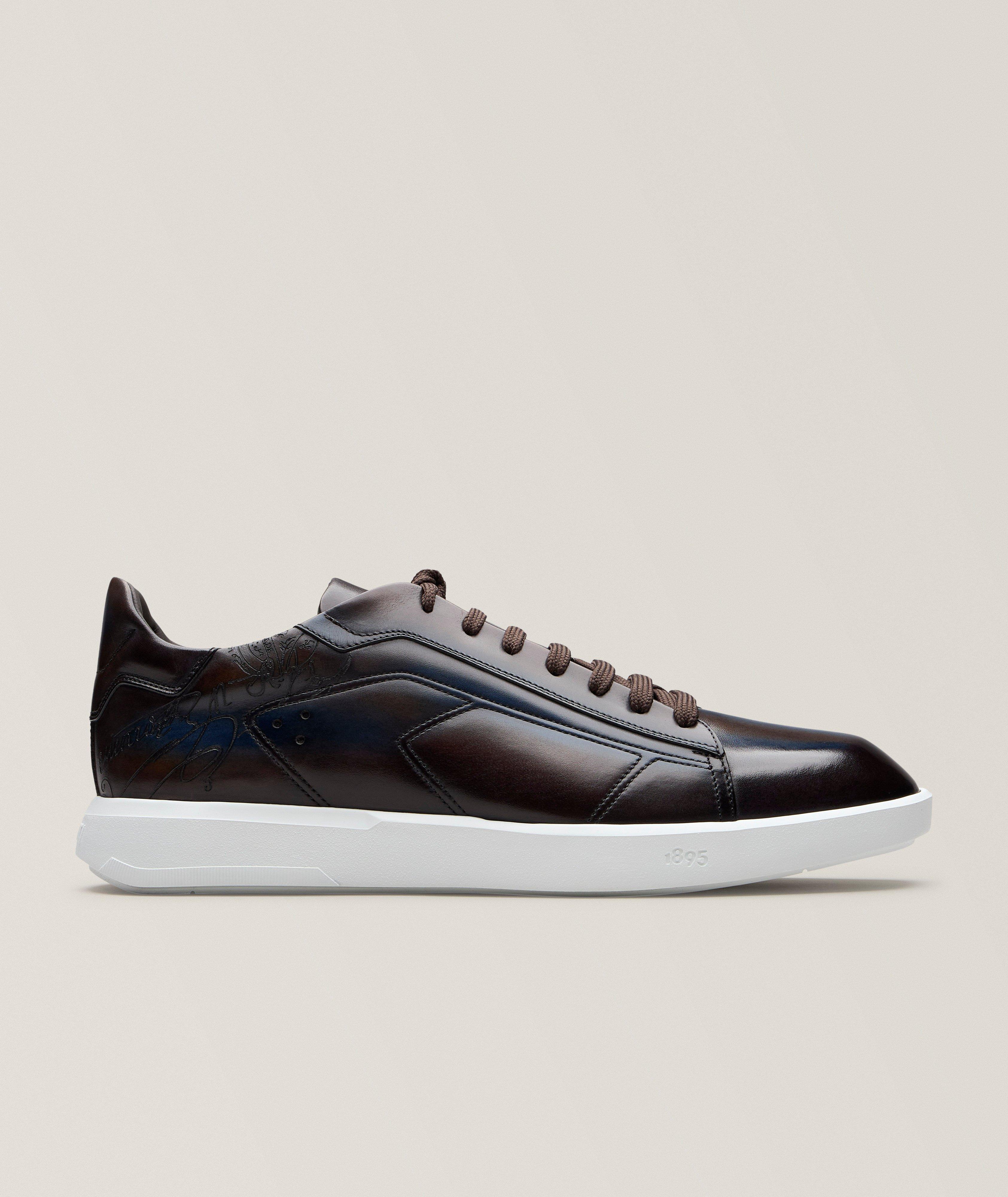 Berluti Stellar Venezia Calf Leather Sneakers