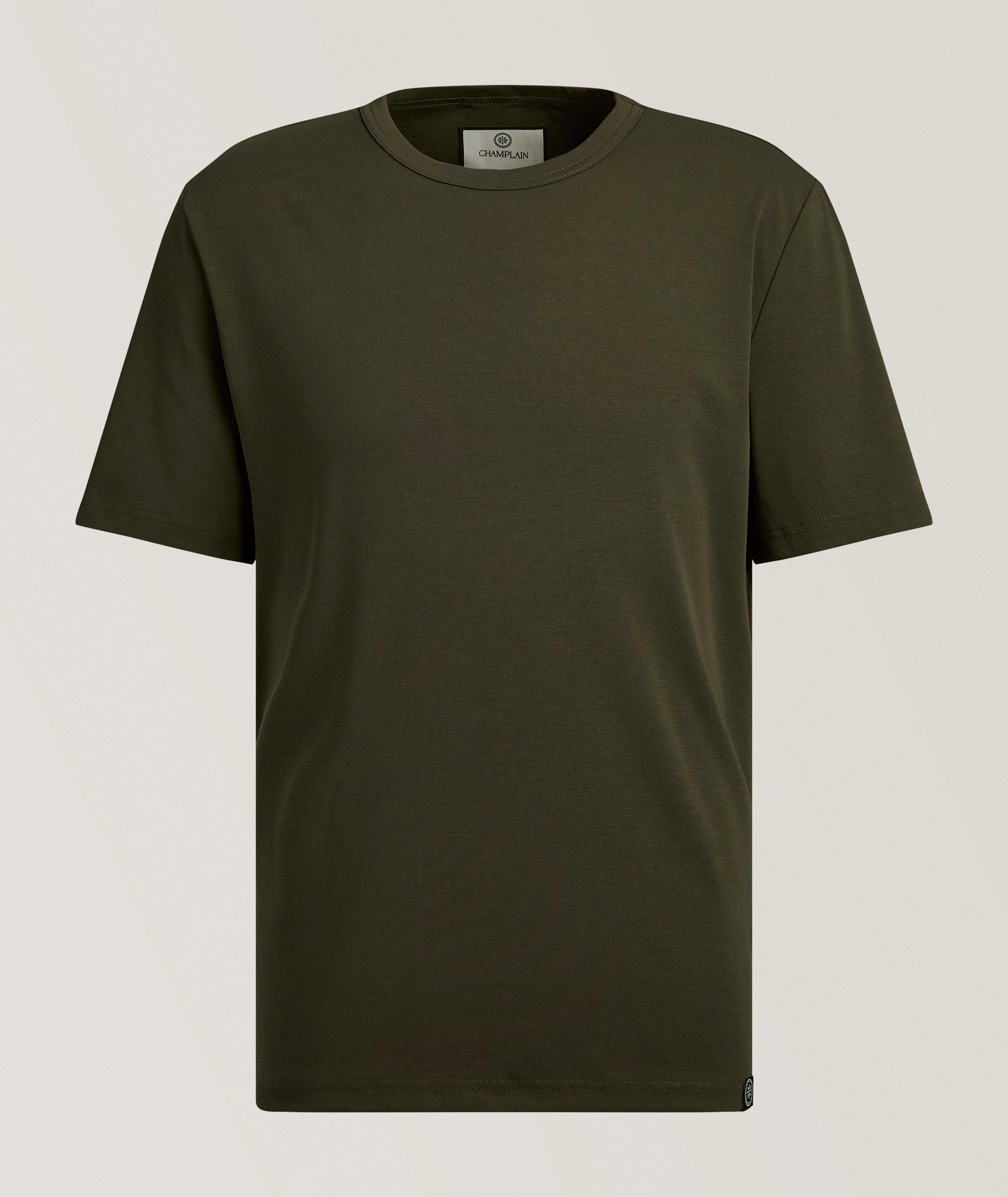 Champlain Stretch-Cotton Crewneck T-Shirt