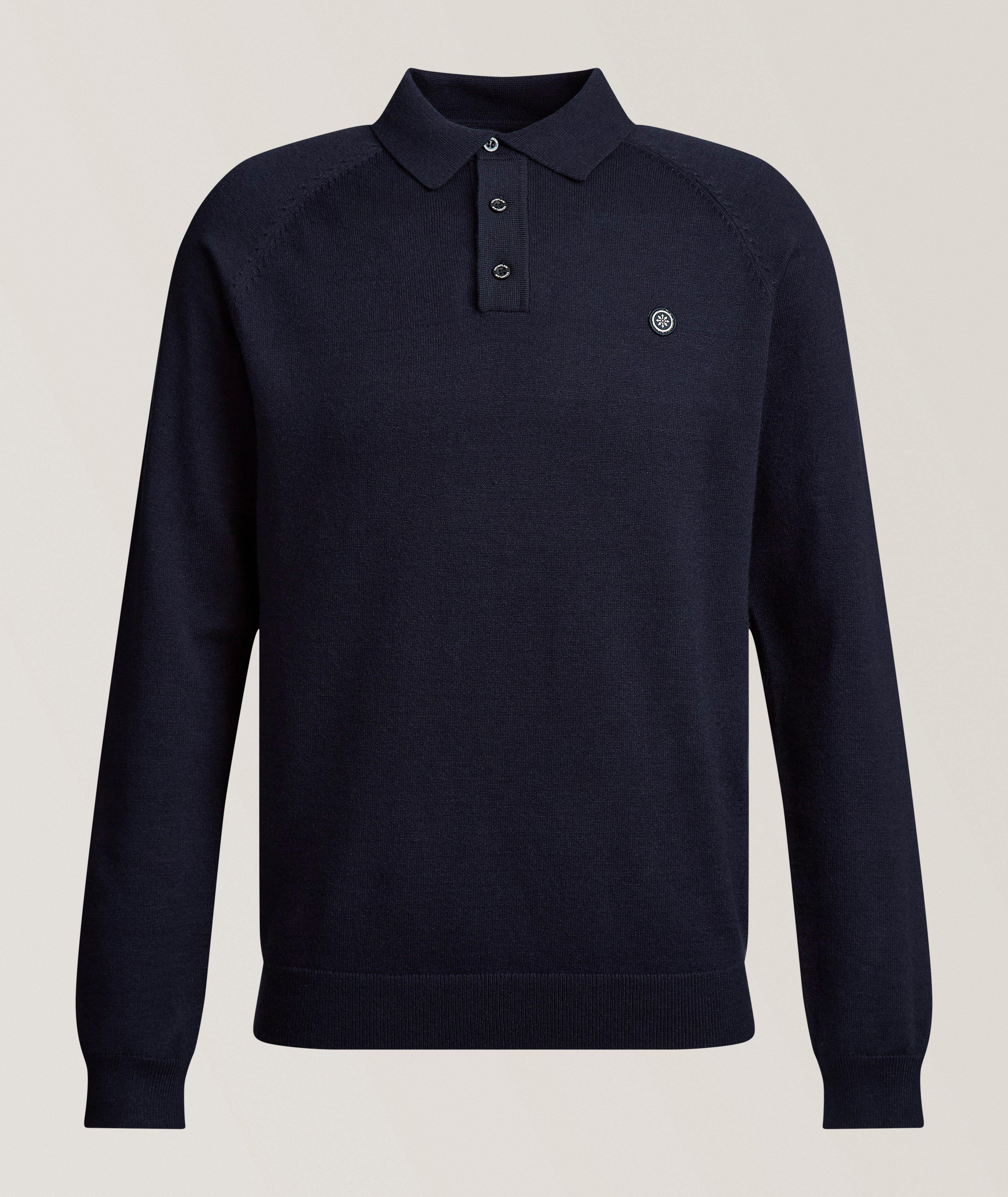 Champlain Long-Sleeve Knit Polo 