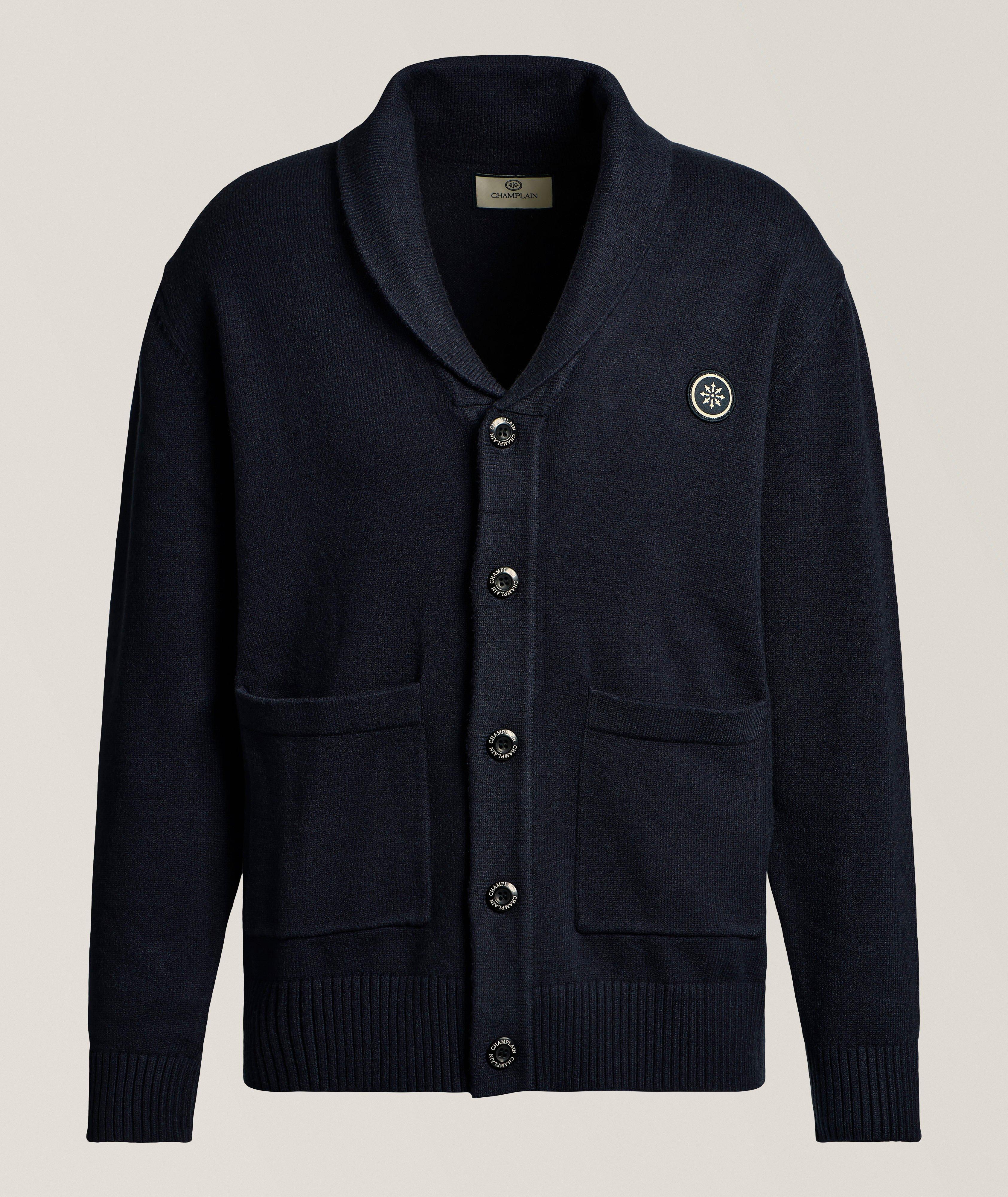 Champlain Elbow Patch Shawl Cardigan