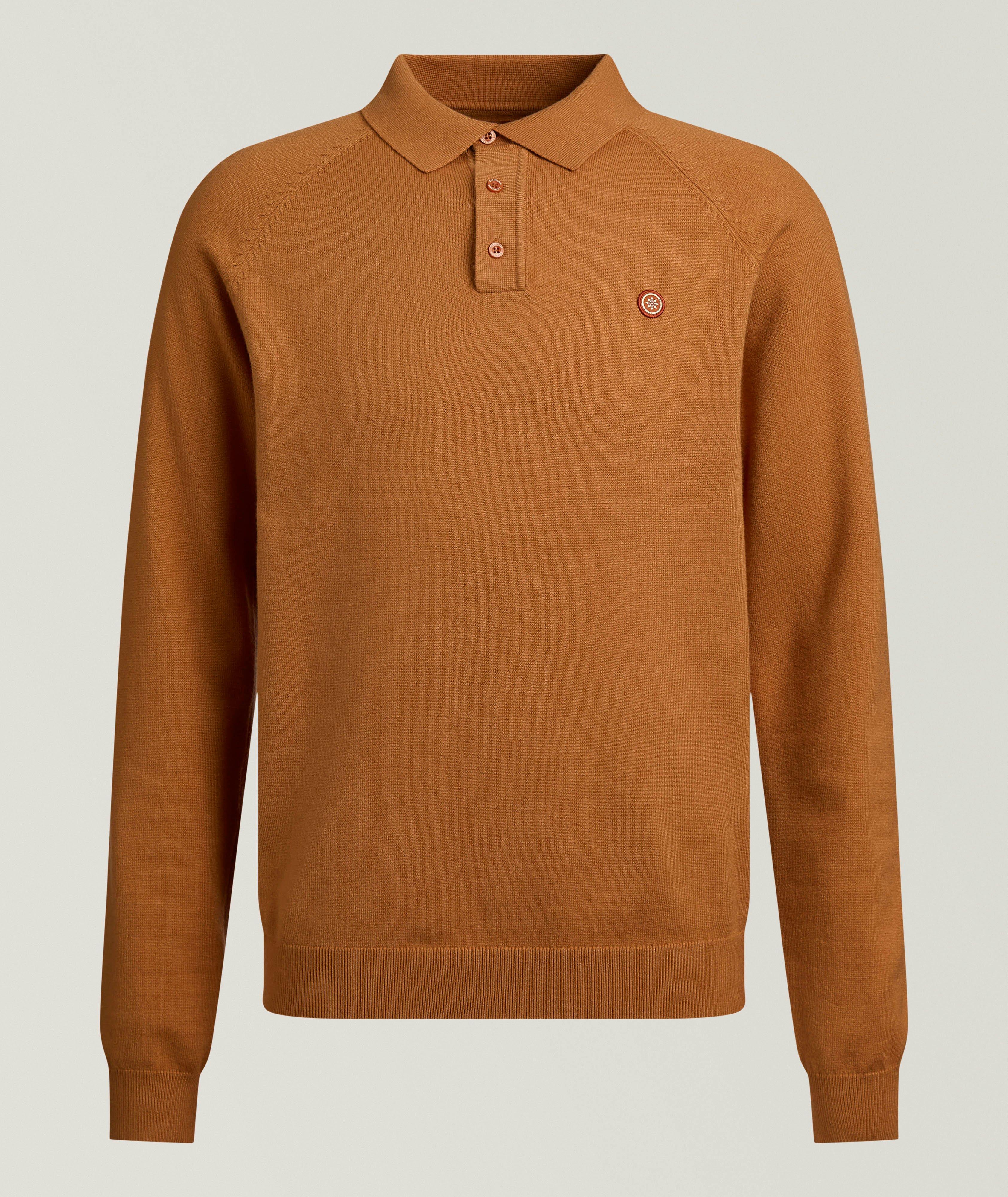 Champlain Long-Sleeve Knit Polo 