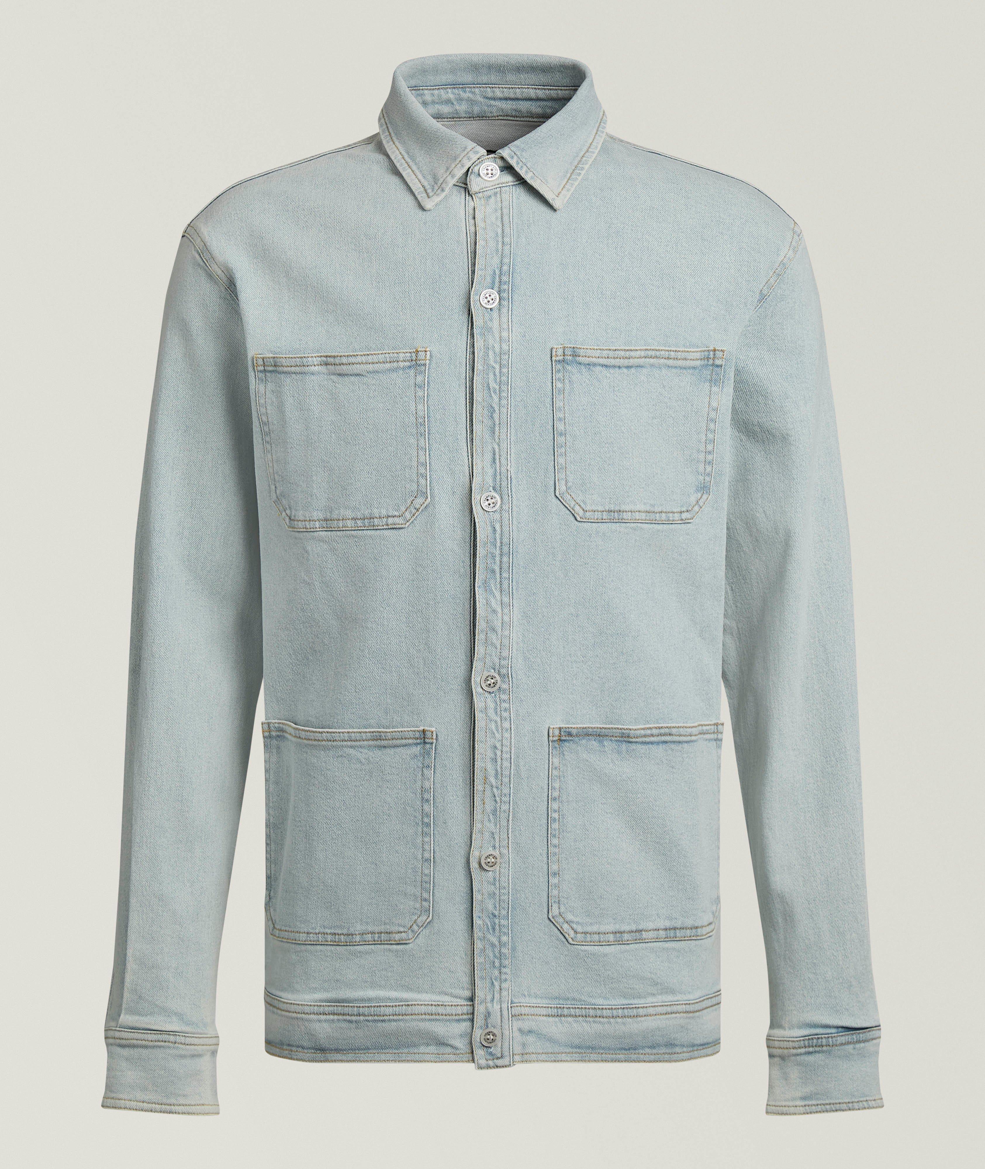 Champlain Houndstooth Wool-Blend Overshirt