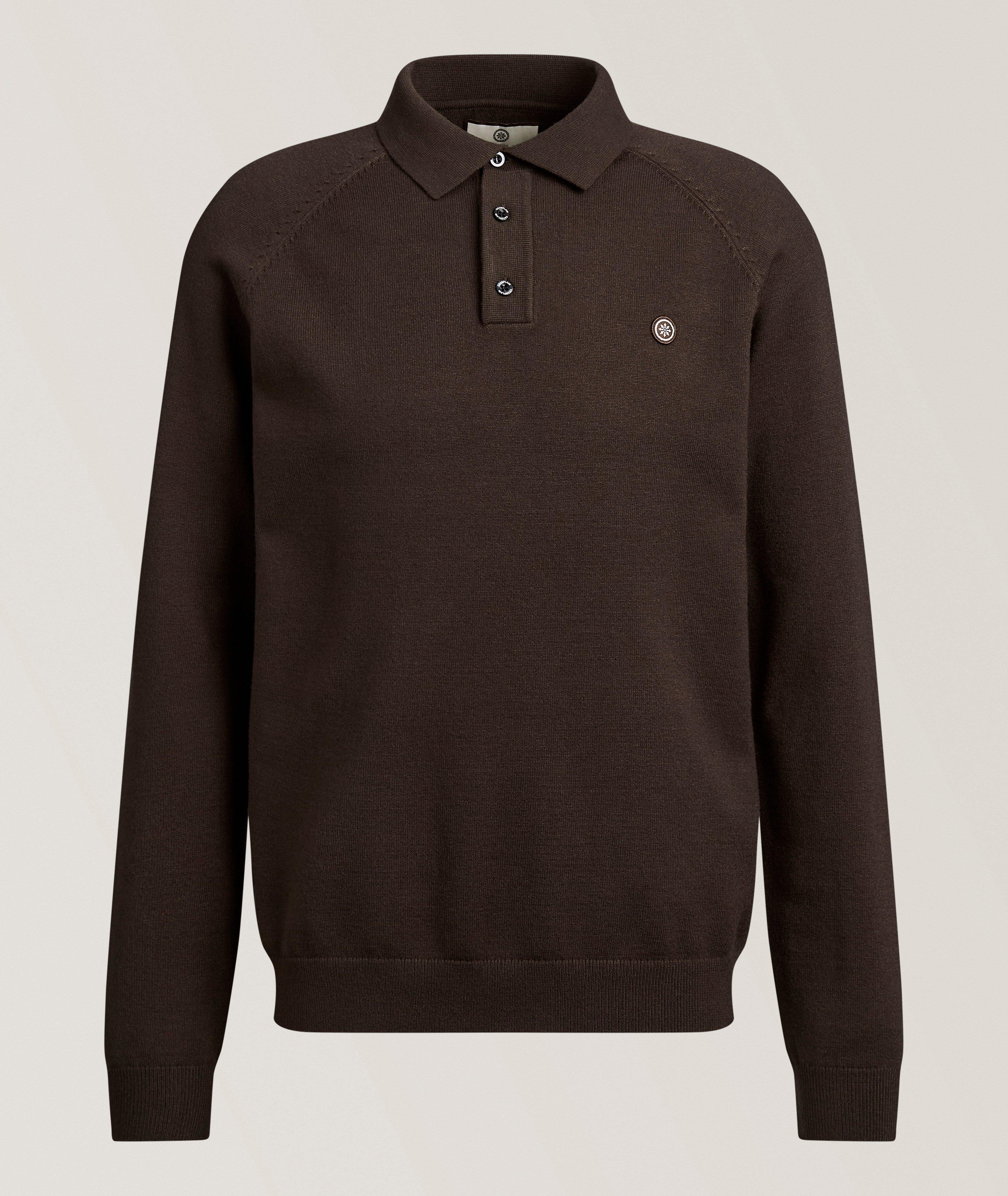 Champlain Long-Sleeve Knit Polo 