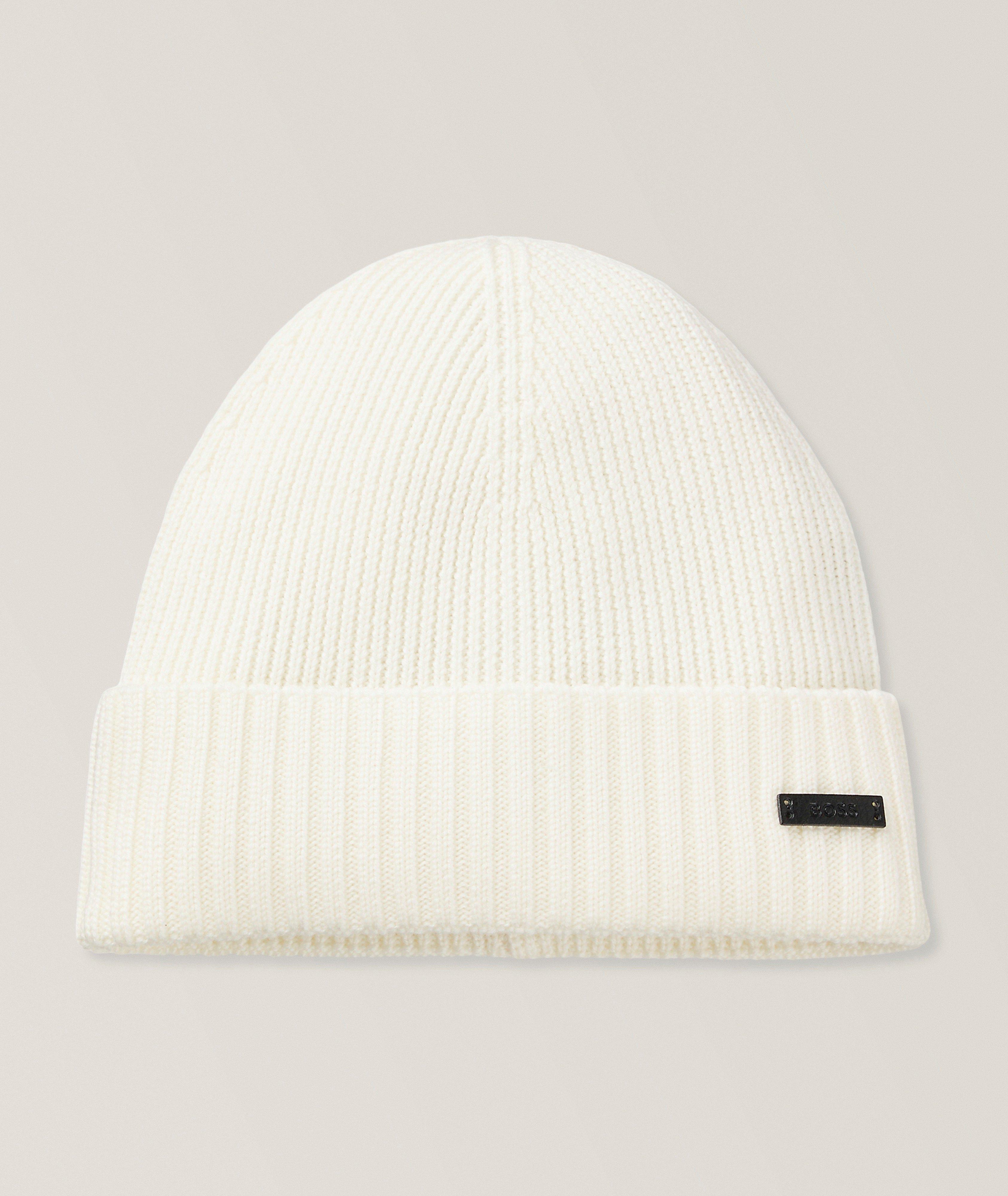BOSS Tuque en laine vierge Fati