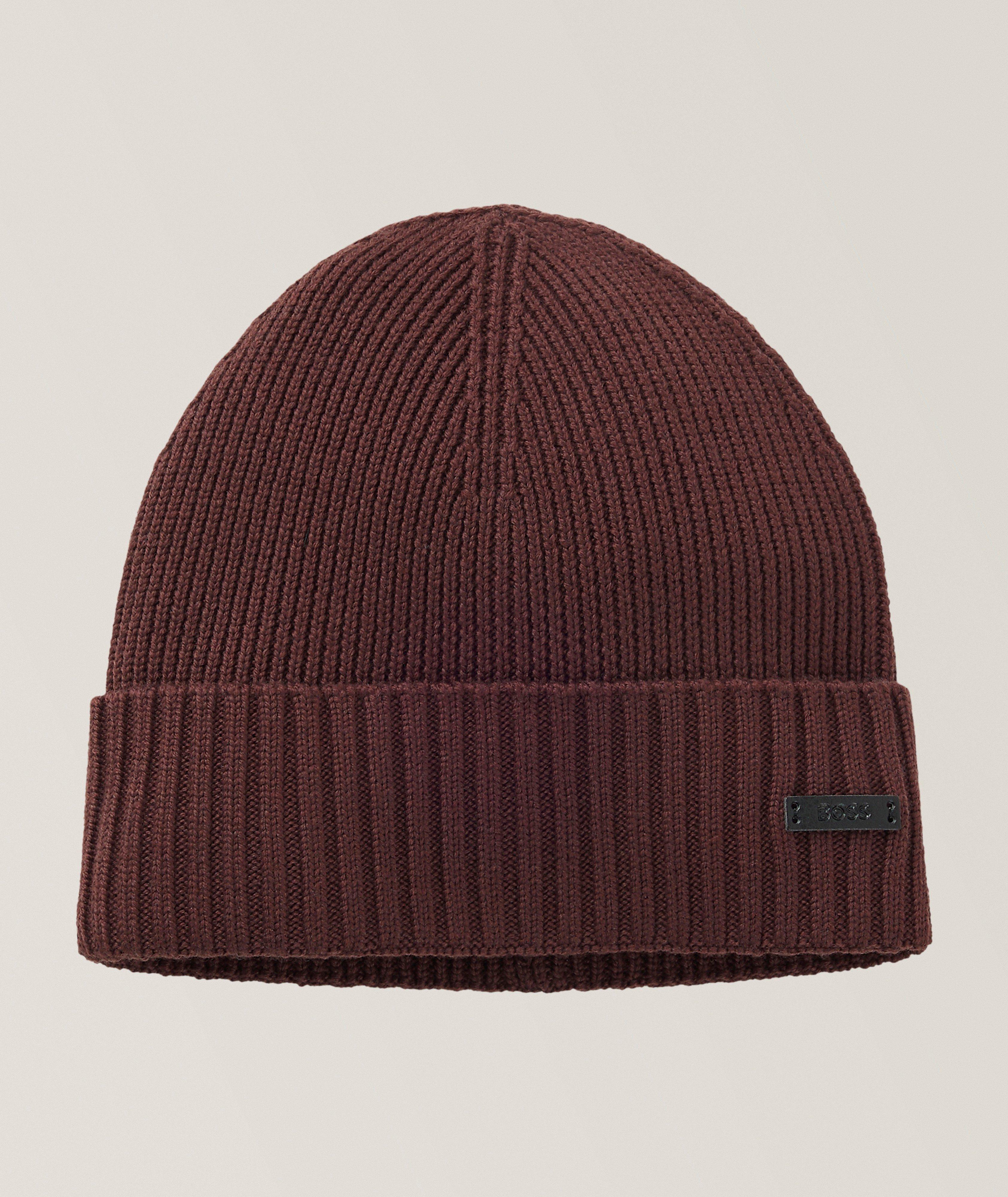BOSS Tuque en laine vierge Fati