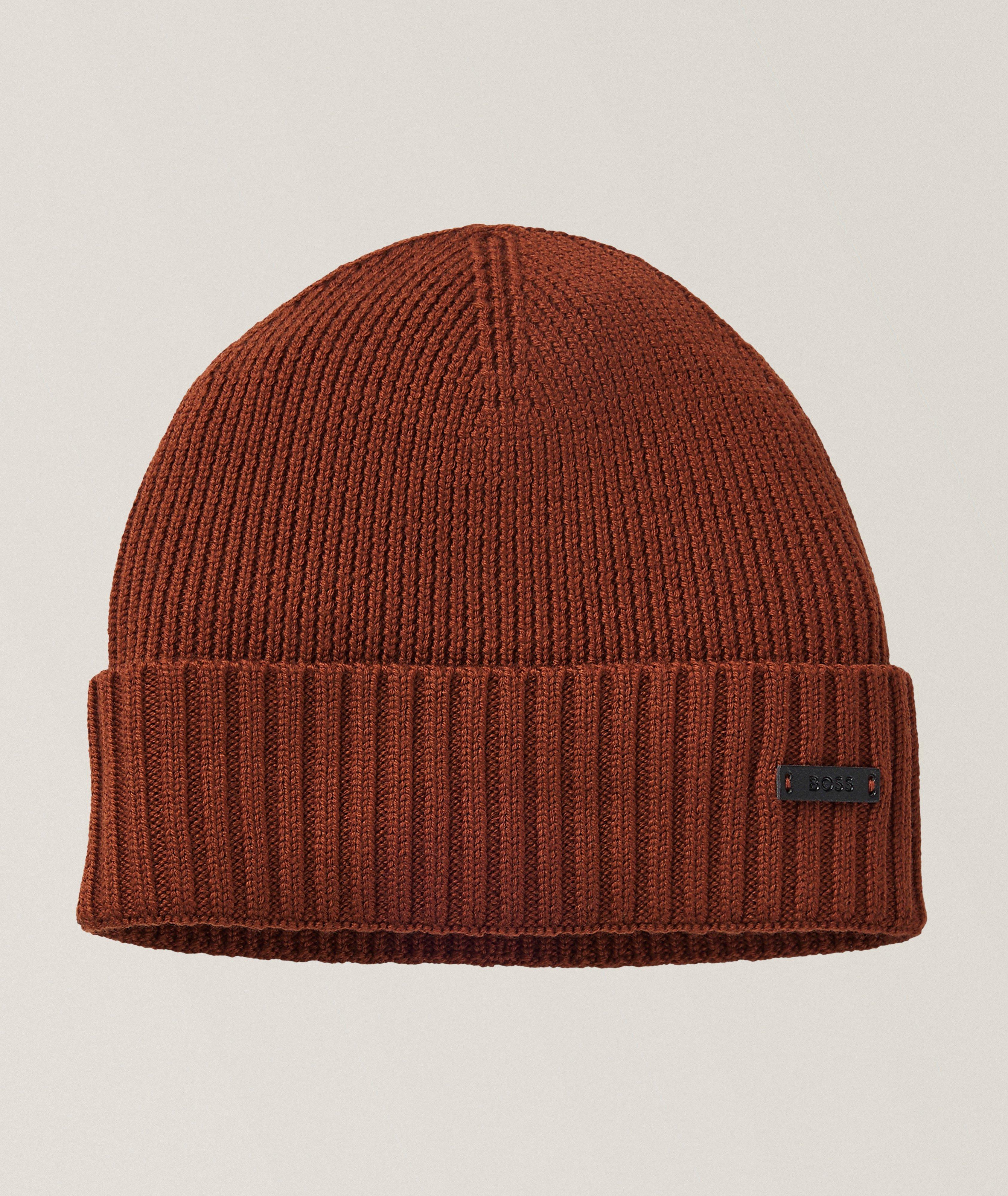 BOSS Tuque en laine vierge Fati