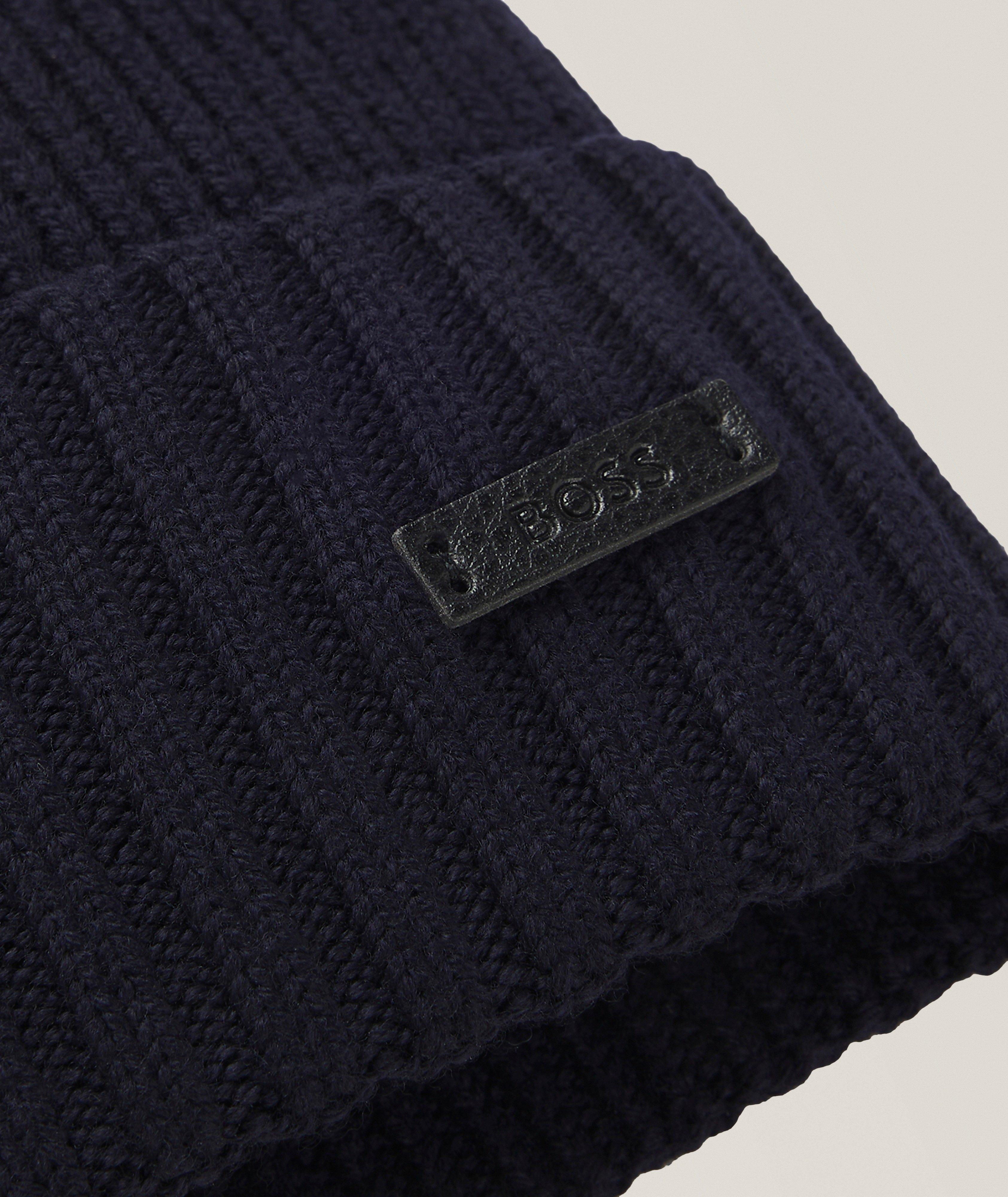Rib-Knit Virgin Wool Beanie  image 2