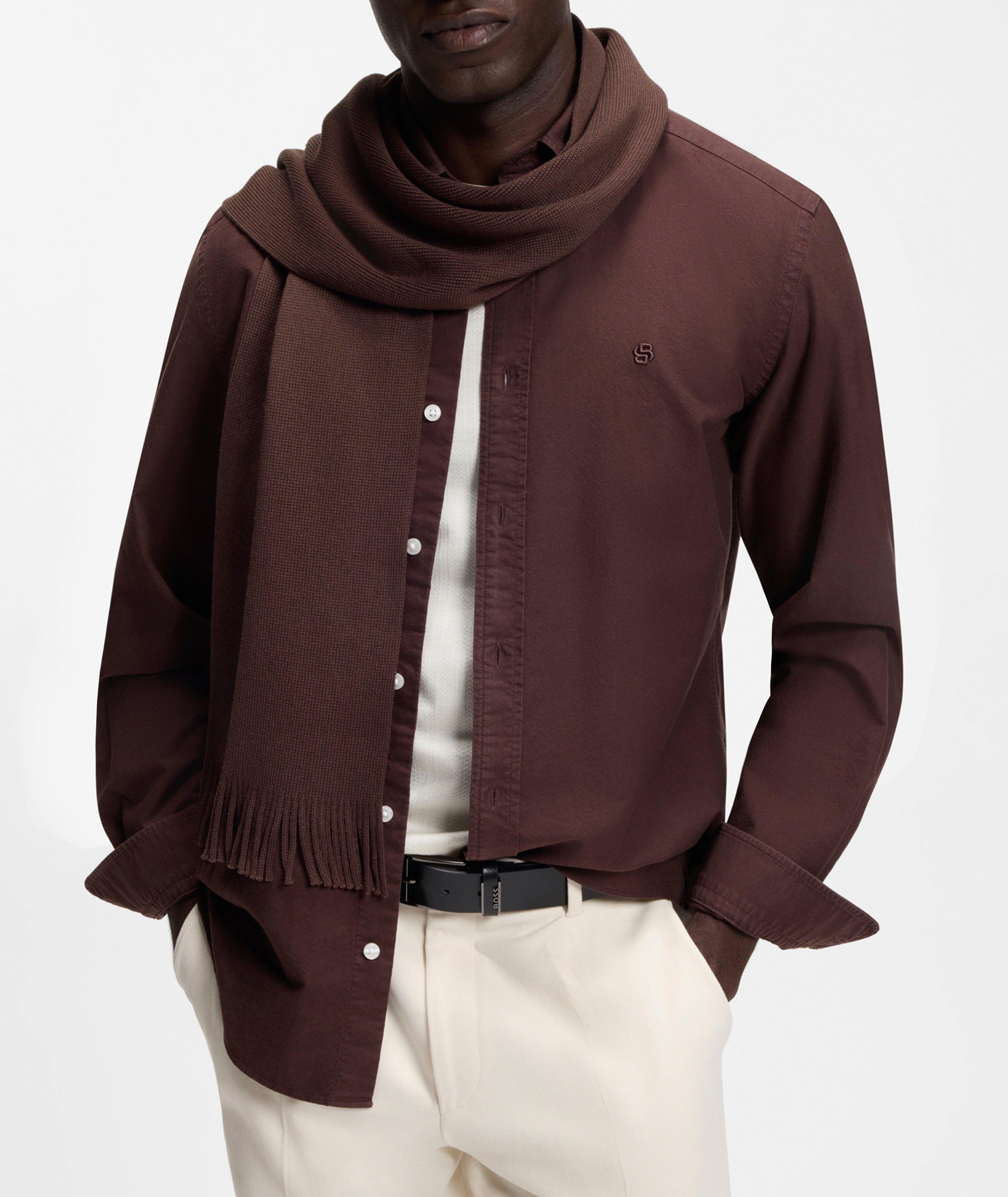 BOSS Albas Virgin Wool Scarf | Scarves & Gloves | Harry Rosen
