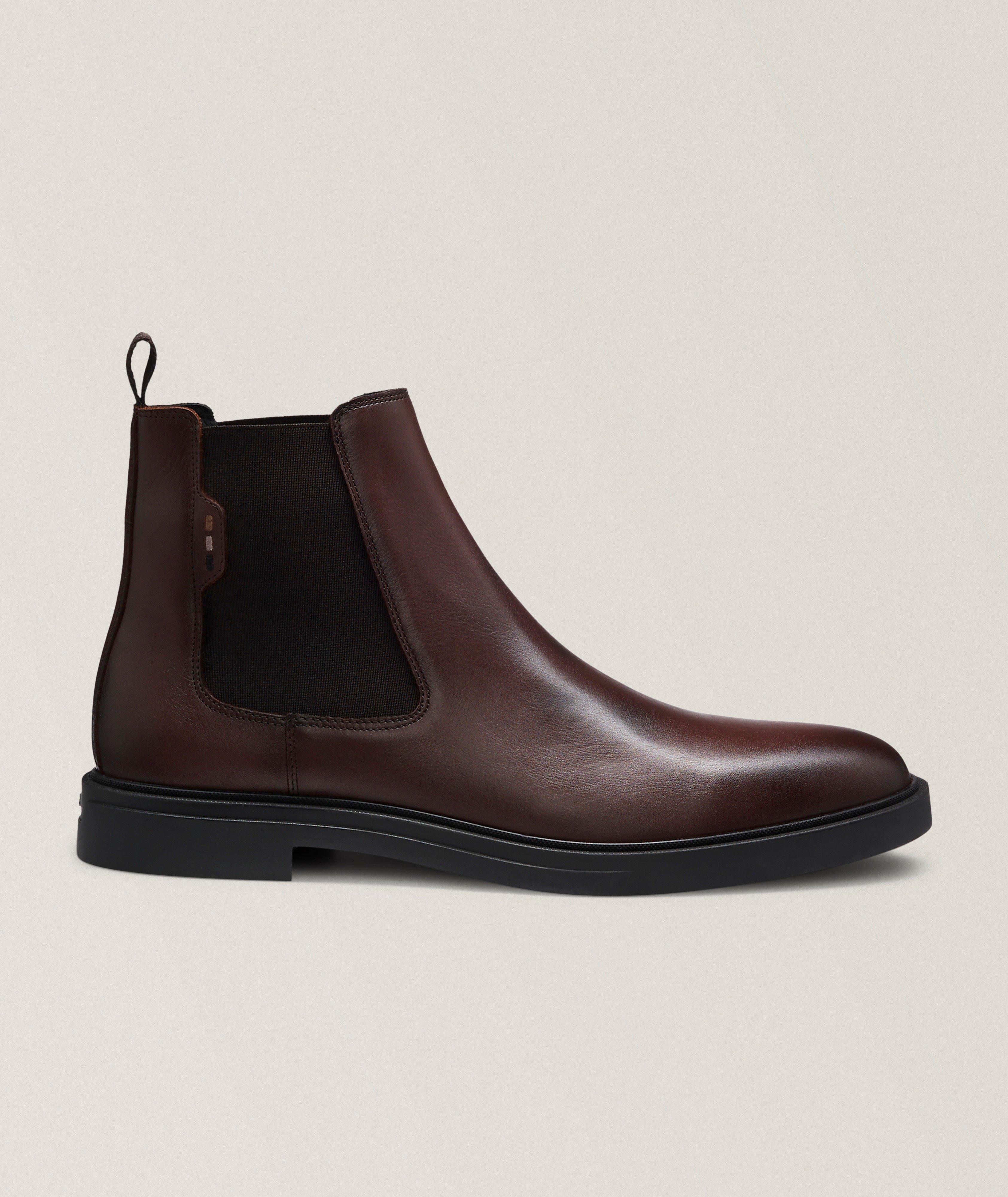BOSS Calev Leather Chelsea Boots