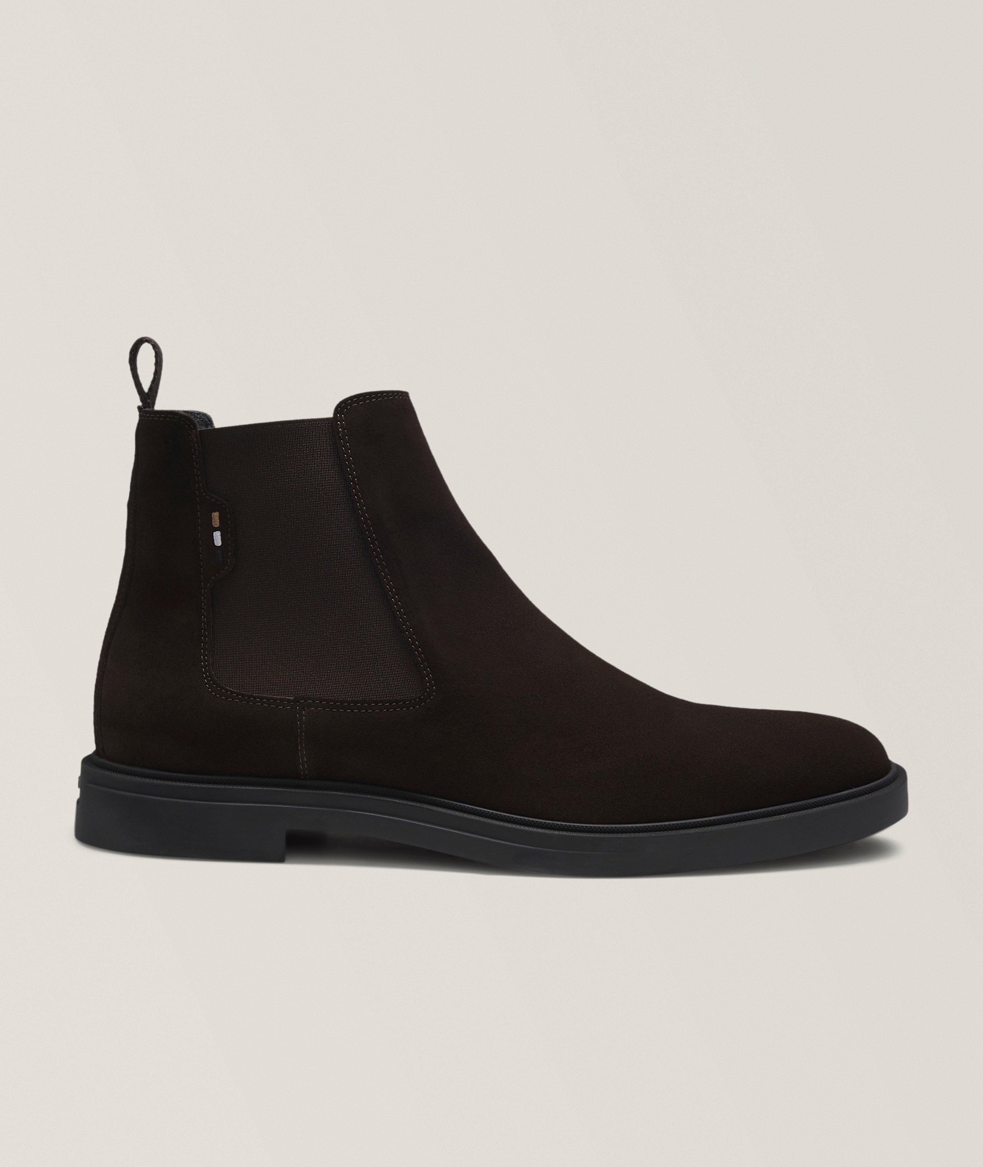 BOSS Calev Suede Chelsea Boots