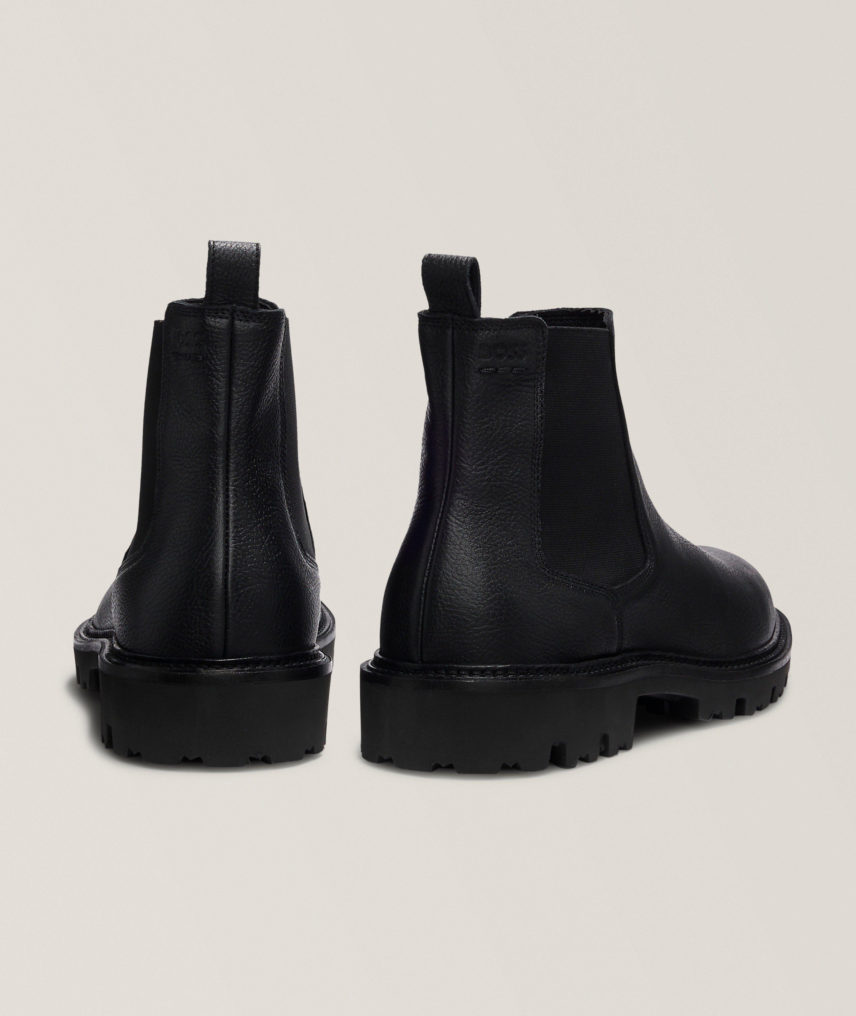 Julyo Grained Leather Chelsea Boots image 2