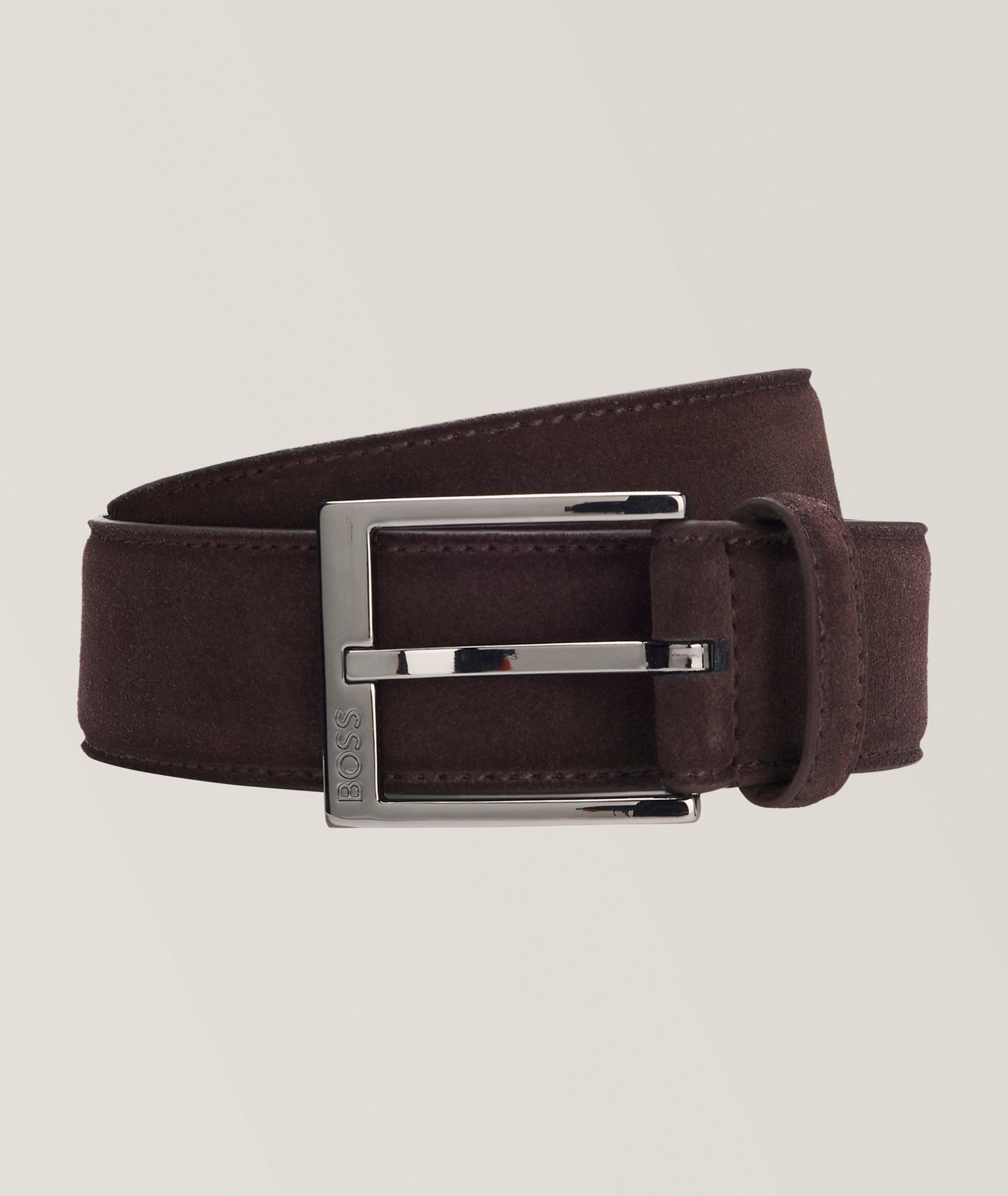 BOSS Elloy Suede Belt 