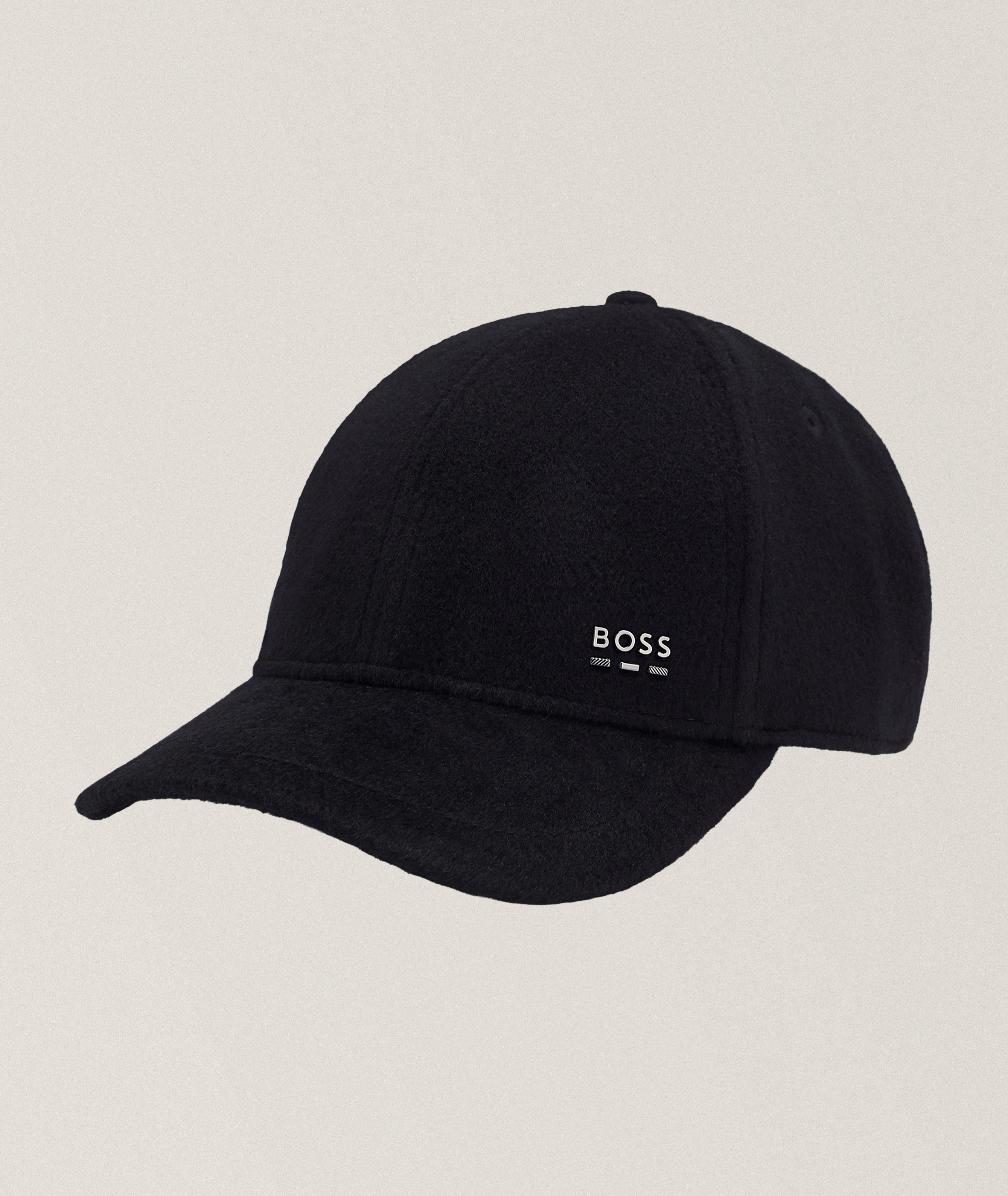 BOSS Zed Wool-Silk Baseball Cap 