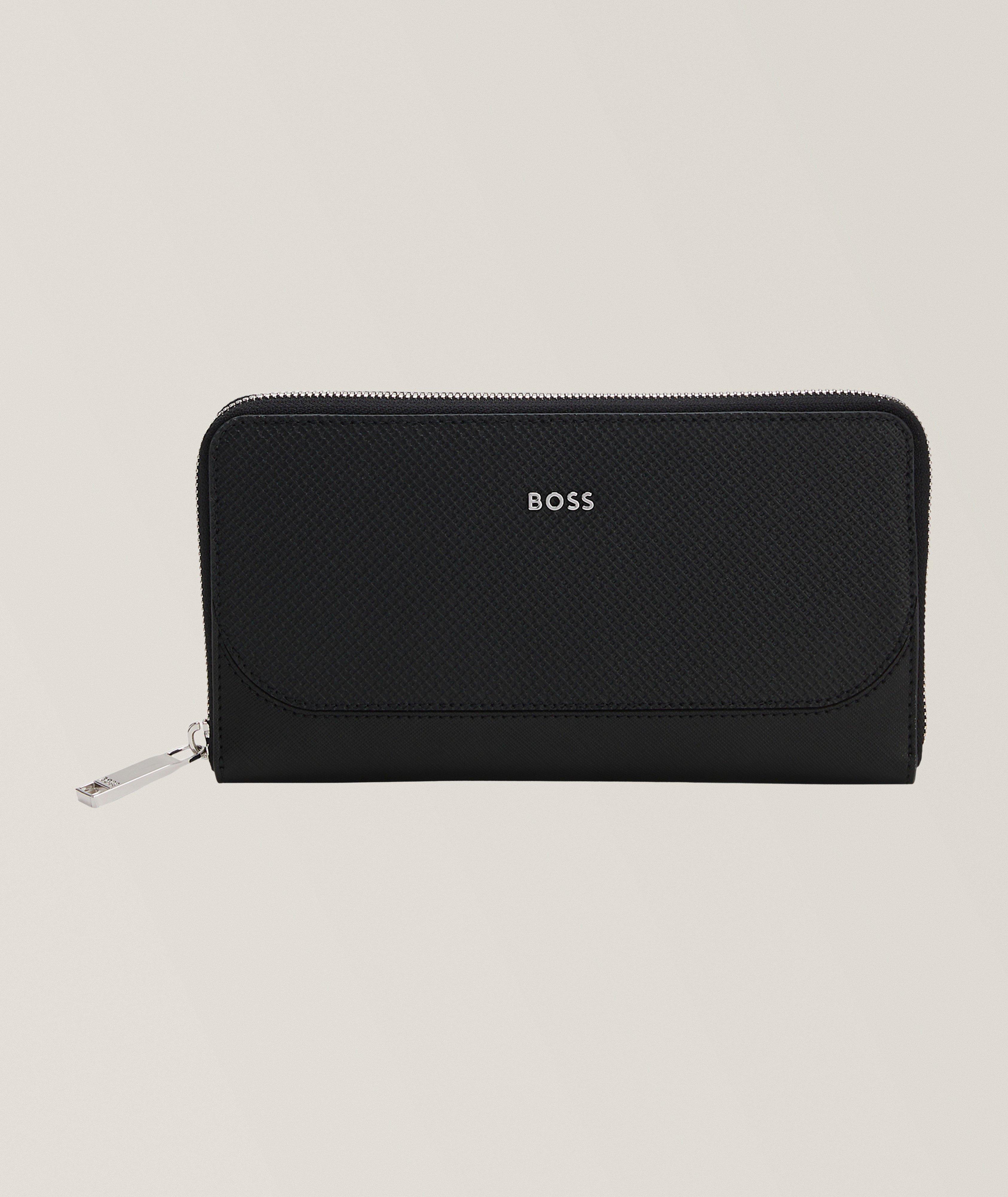 BOSS Northon Monogram Leather Belt Bag