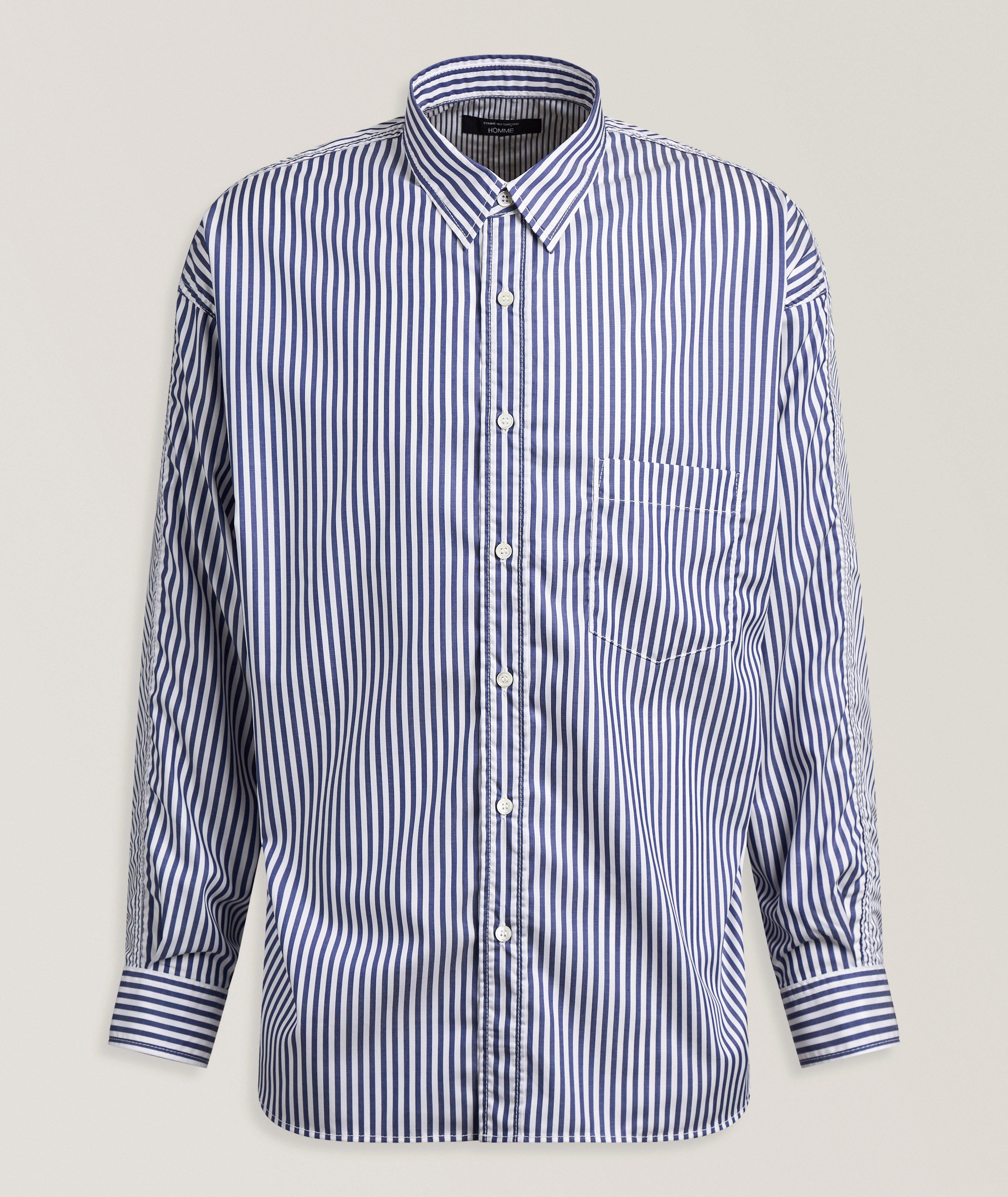 Comme des Garçons Homme Varying Stripe Cotton Shirt