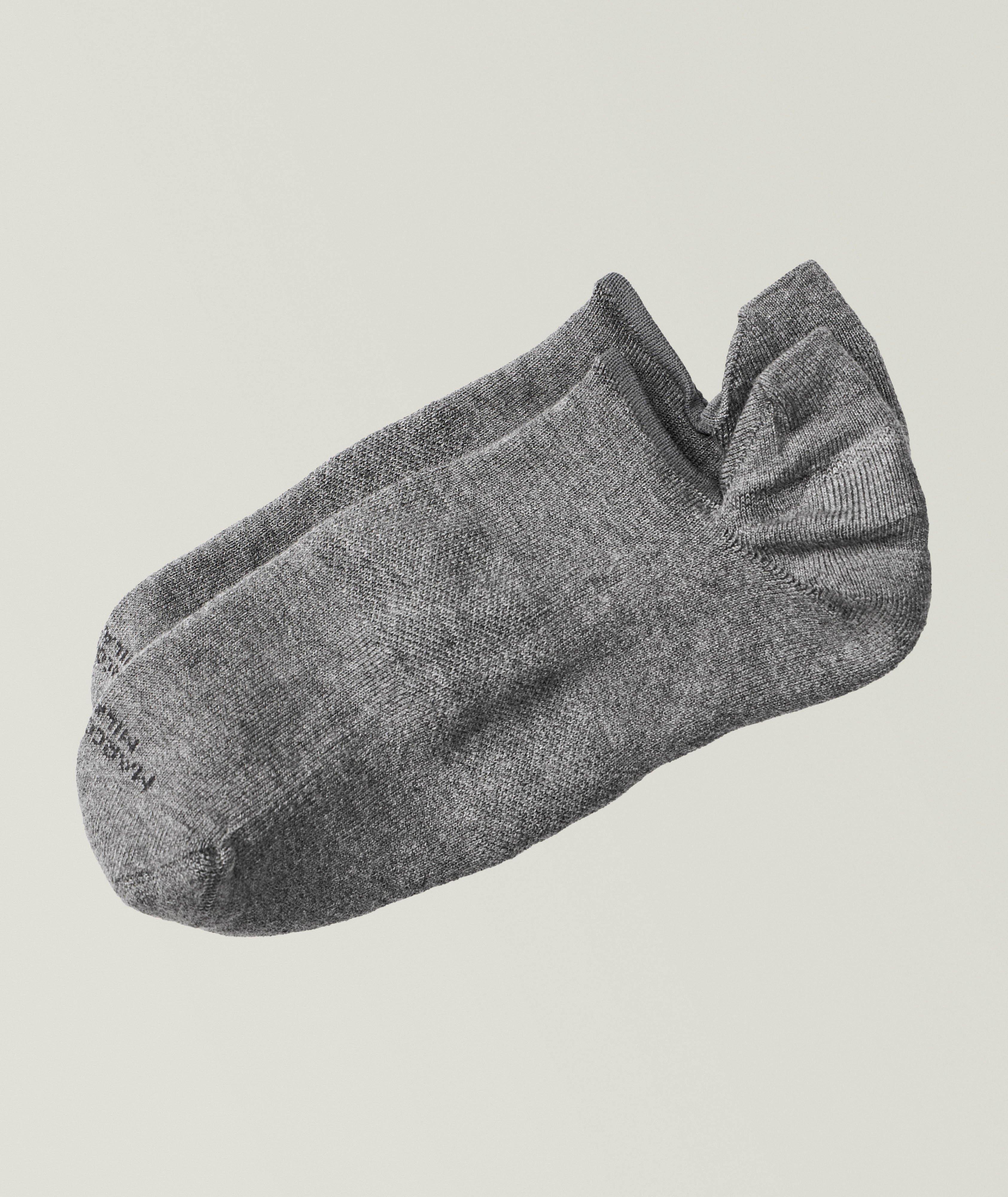 Chausettes sport invisibles coton-mélange pima image 0
