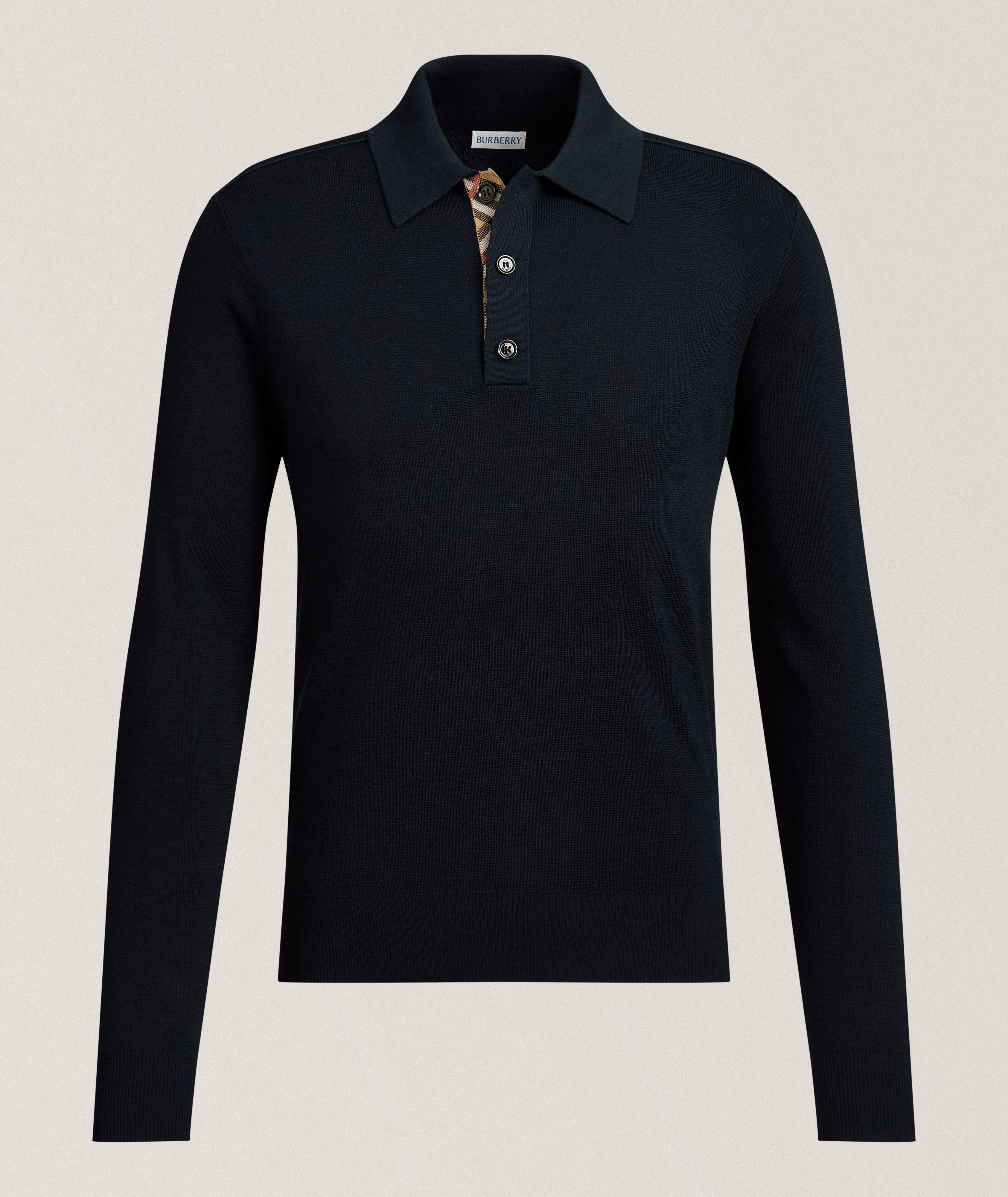 Burberry Marcus Merino Wool Polo