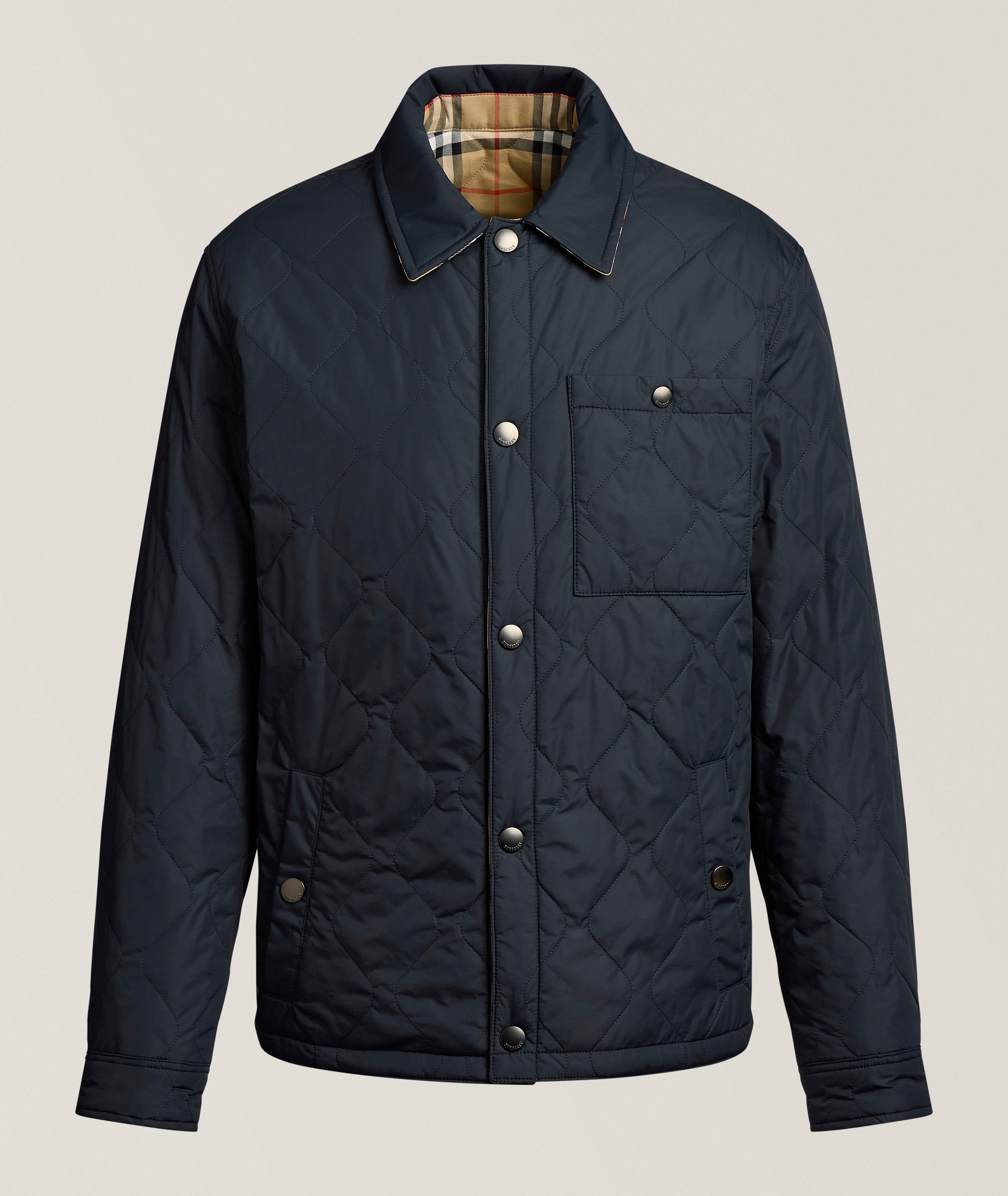 Burberry Surchemise matelassée réversible Brighton