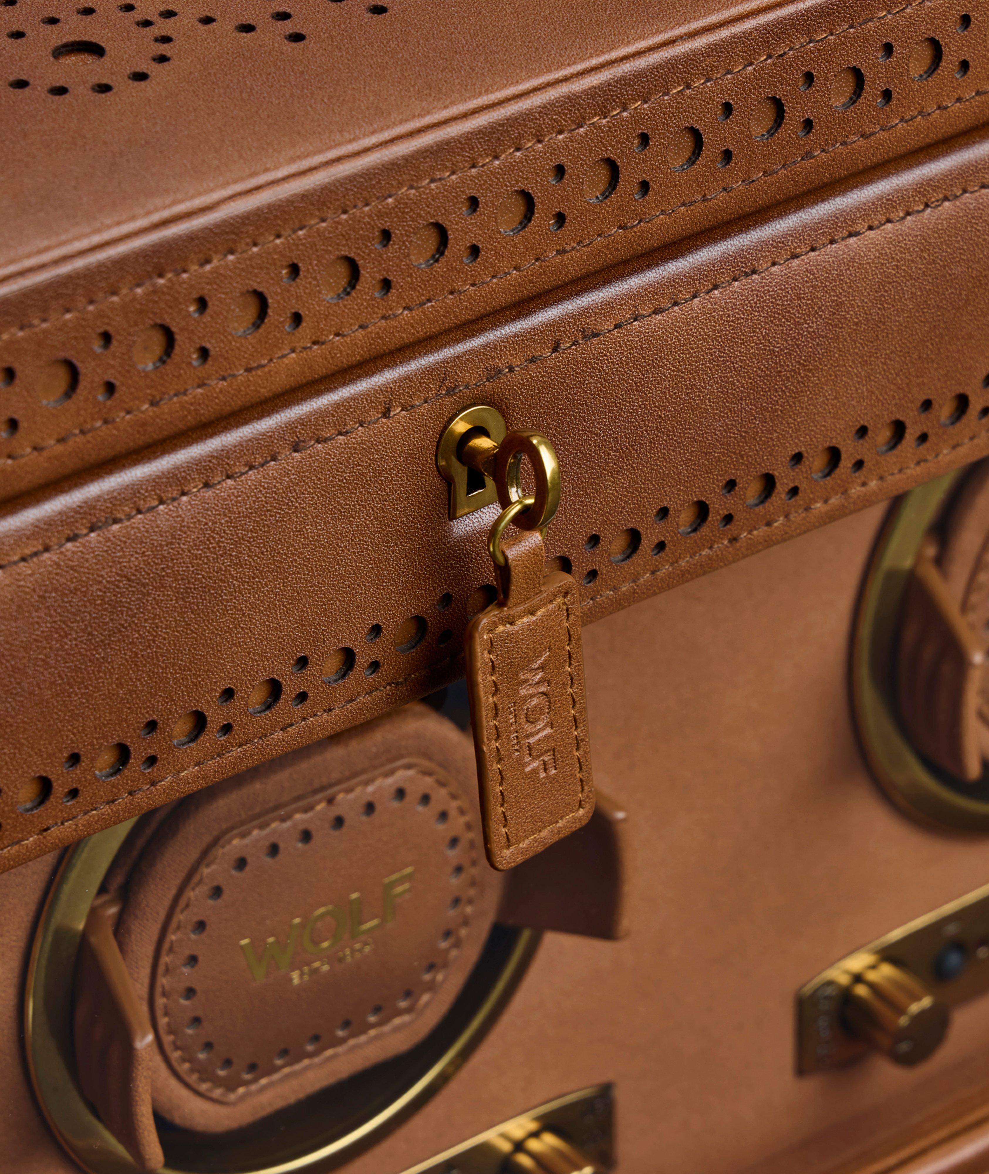Wolf 1834 Brogue Triple Winder With Storage | Watches | Harry Rosen