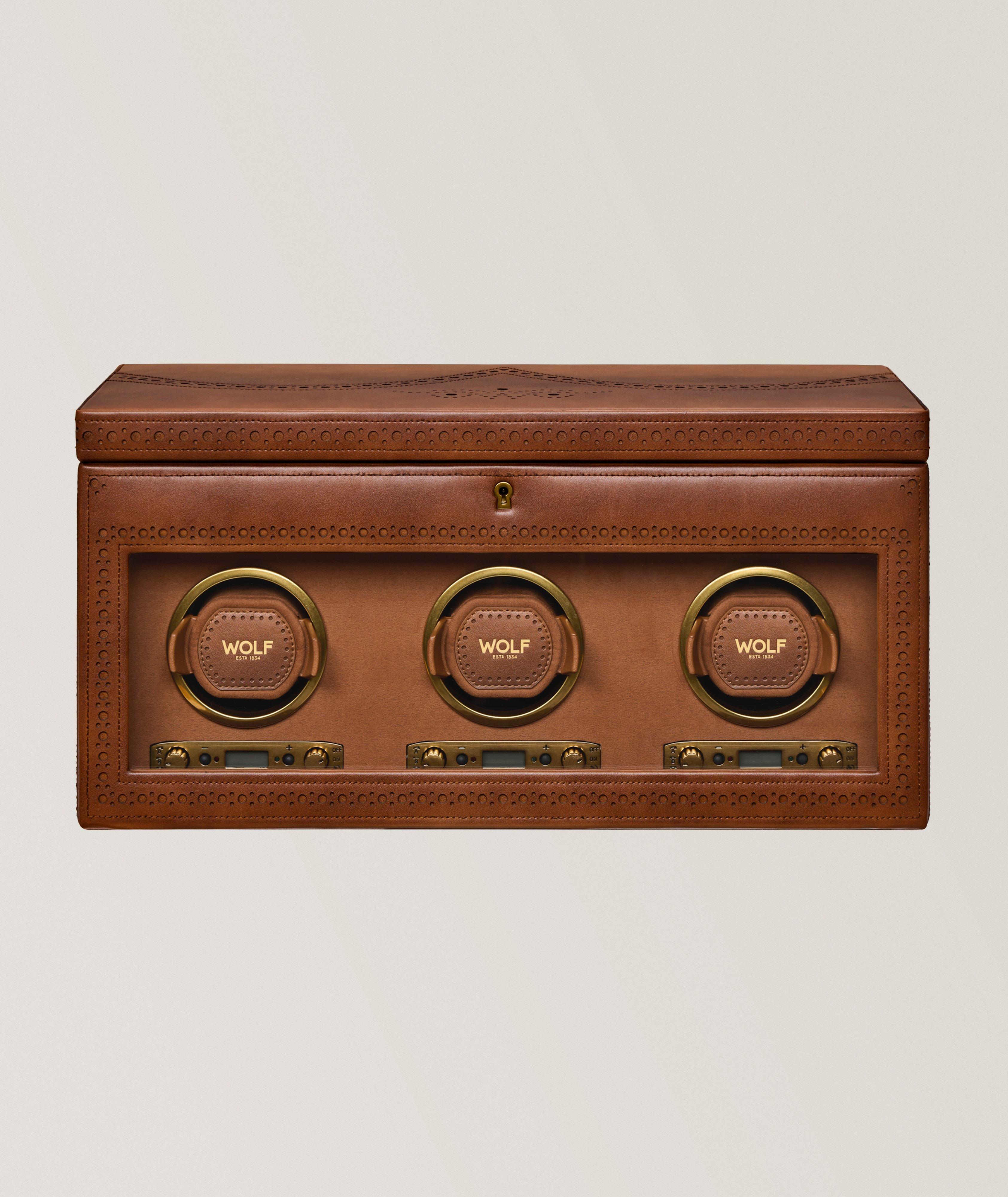 Wolf 1834 Eight-Piece British Racing Watch Box | Watches | Harry Rosen