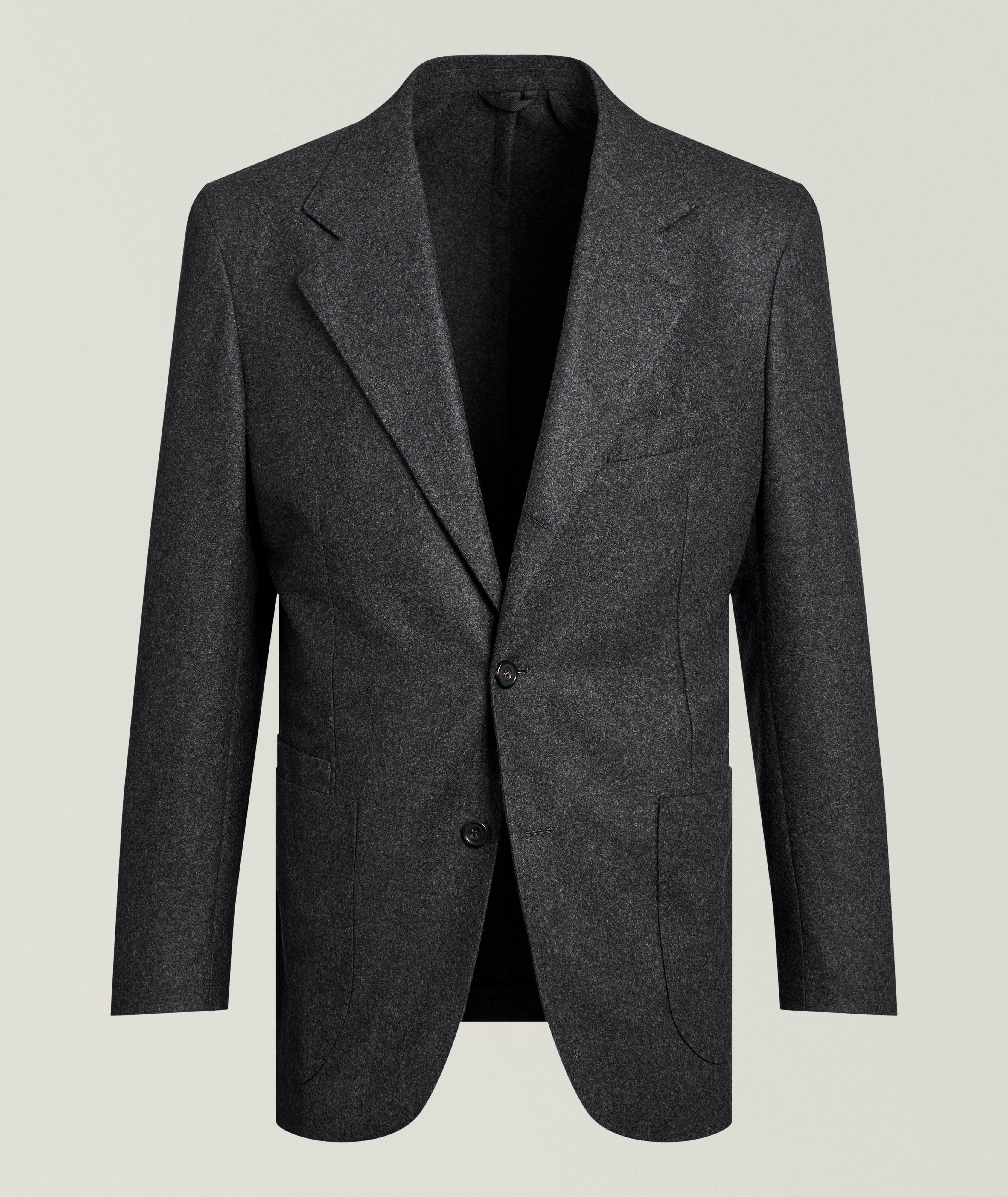 Drake's Veston flanelle laine