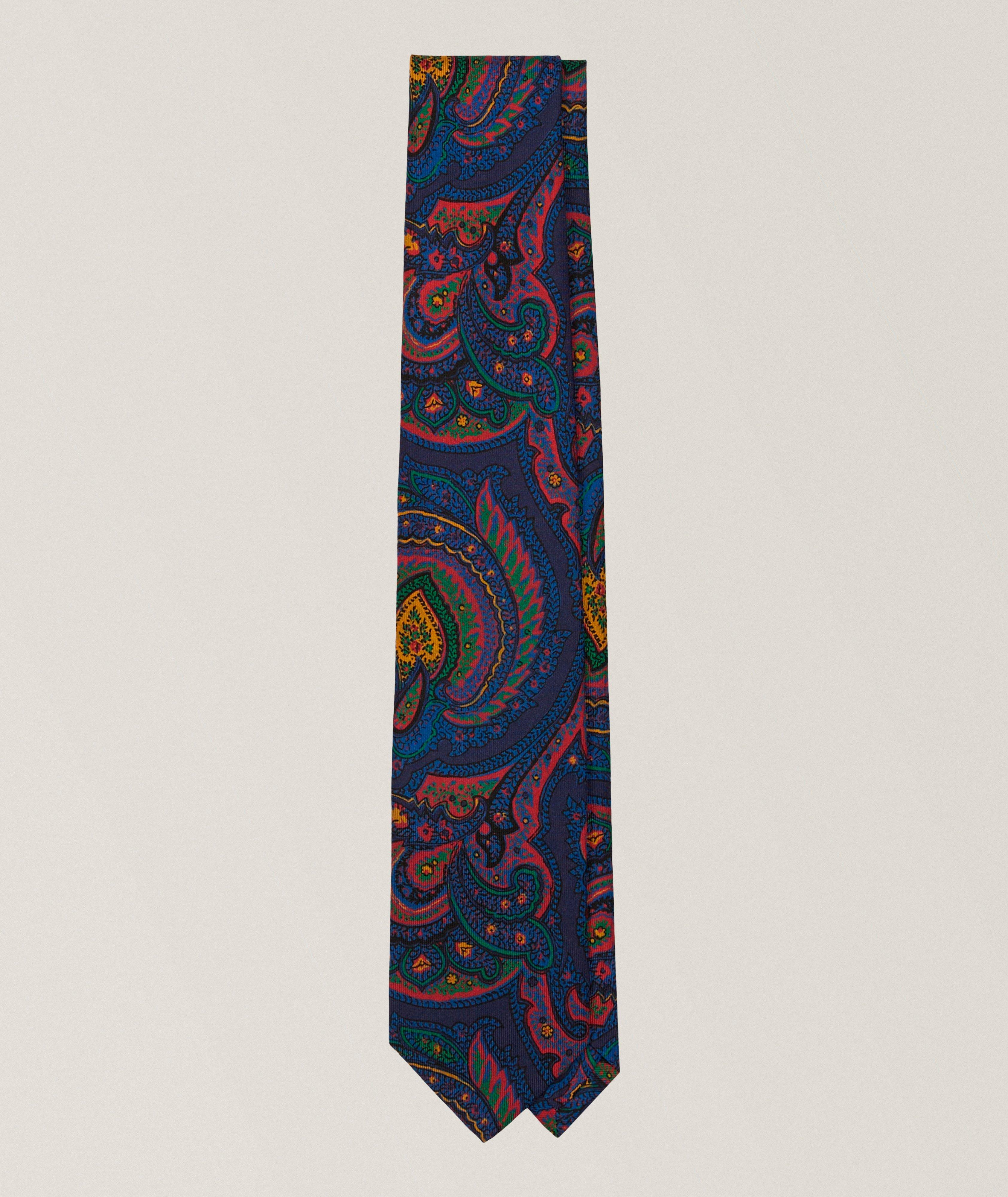 Cravate en soie paisley image 0