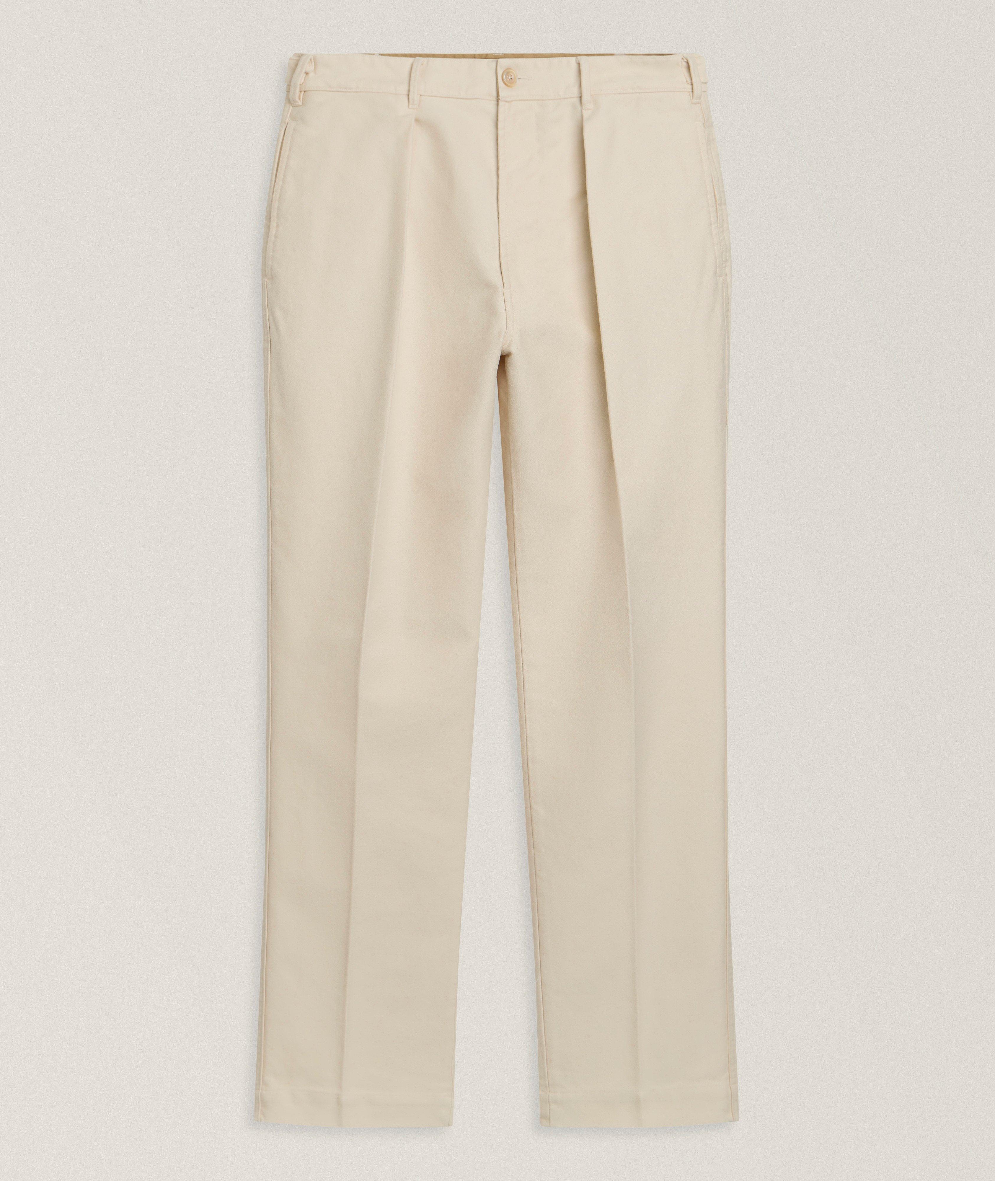 Drake's Mk. IV Games Moleskin Cotton Pleated Pants