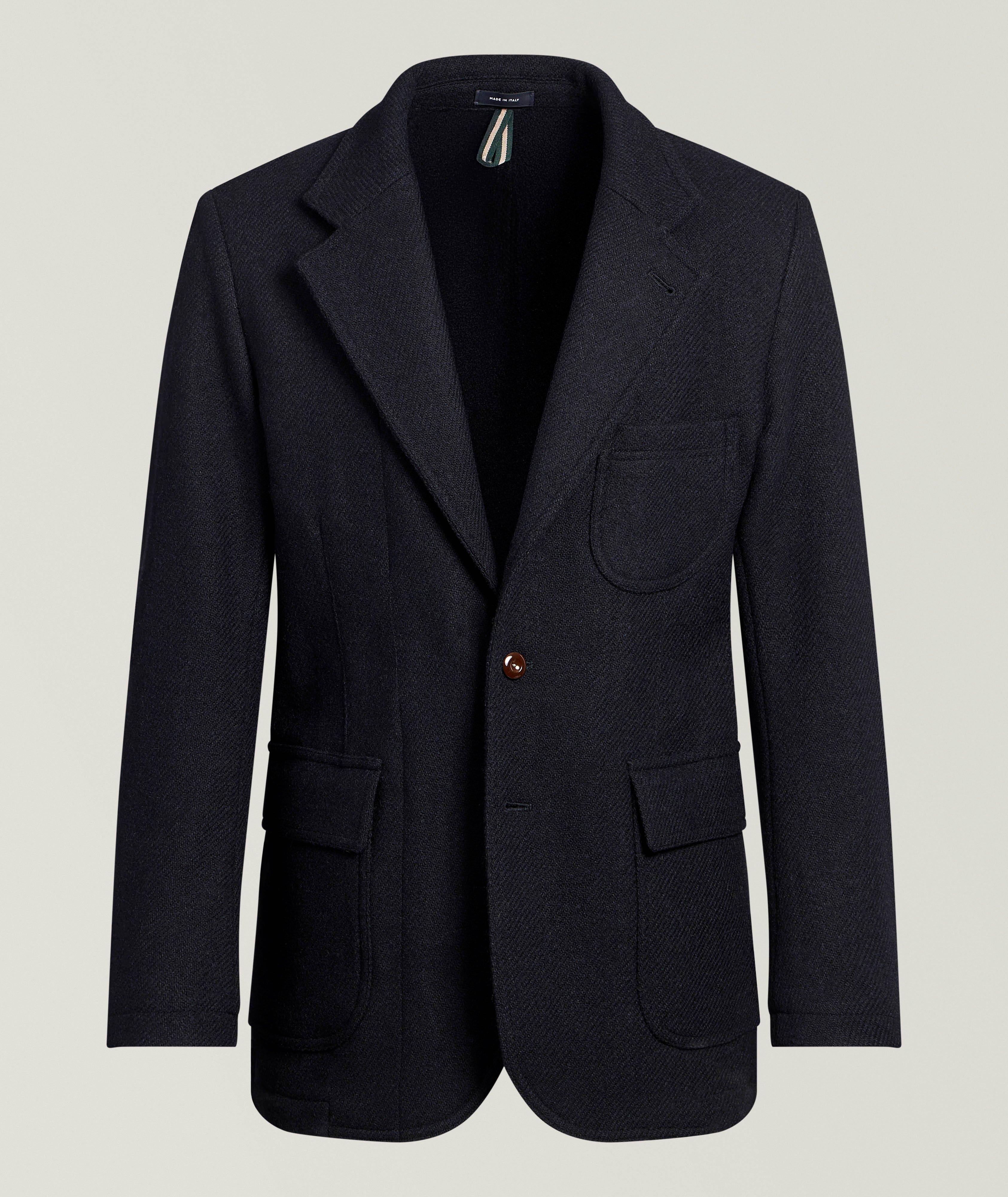 Drake's Veston sport tweed Harris Mk. VII Games