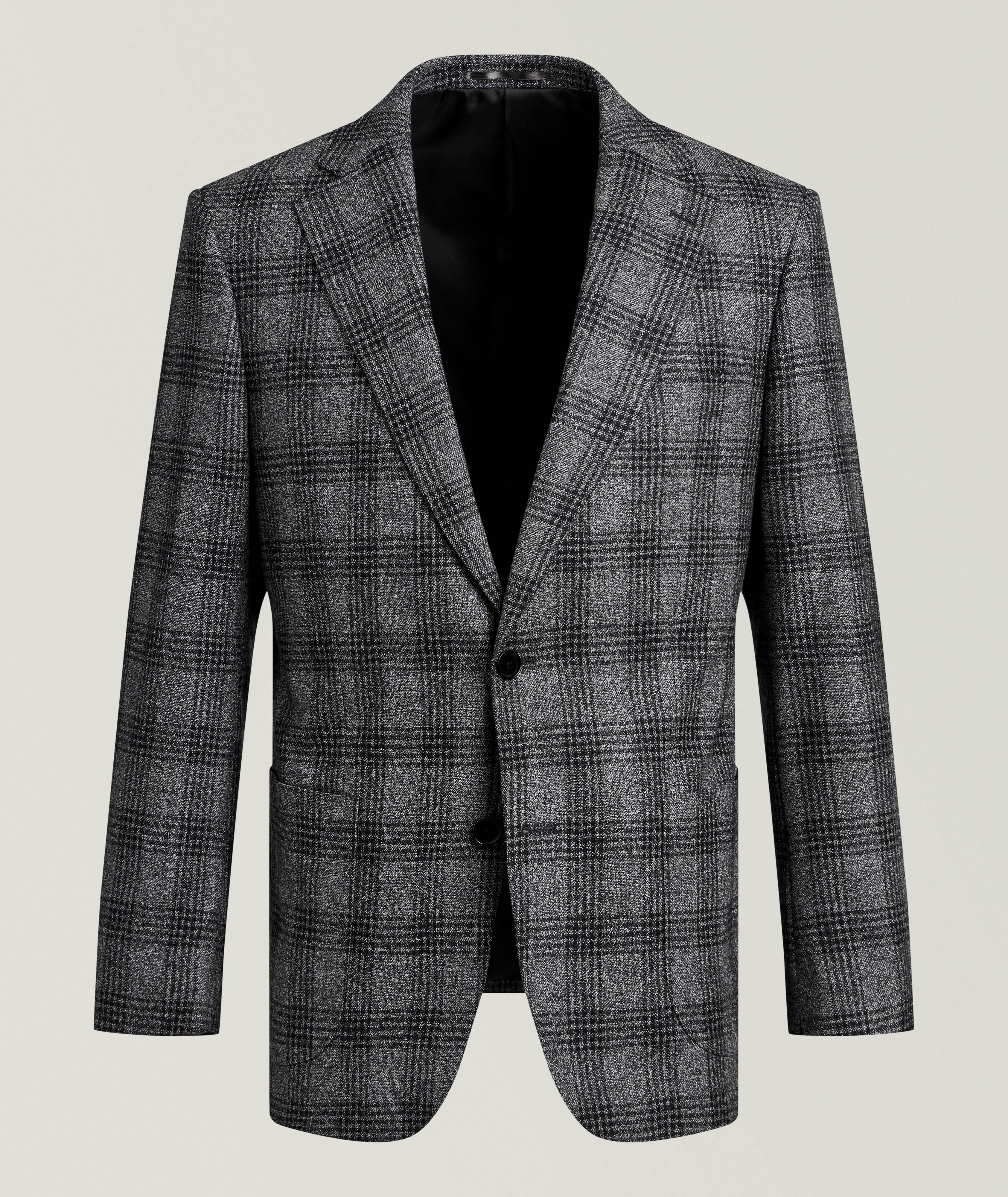 Harold Regular-Fit Plaid Wool Sport Jacket
