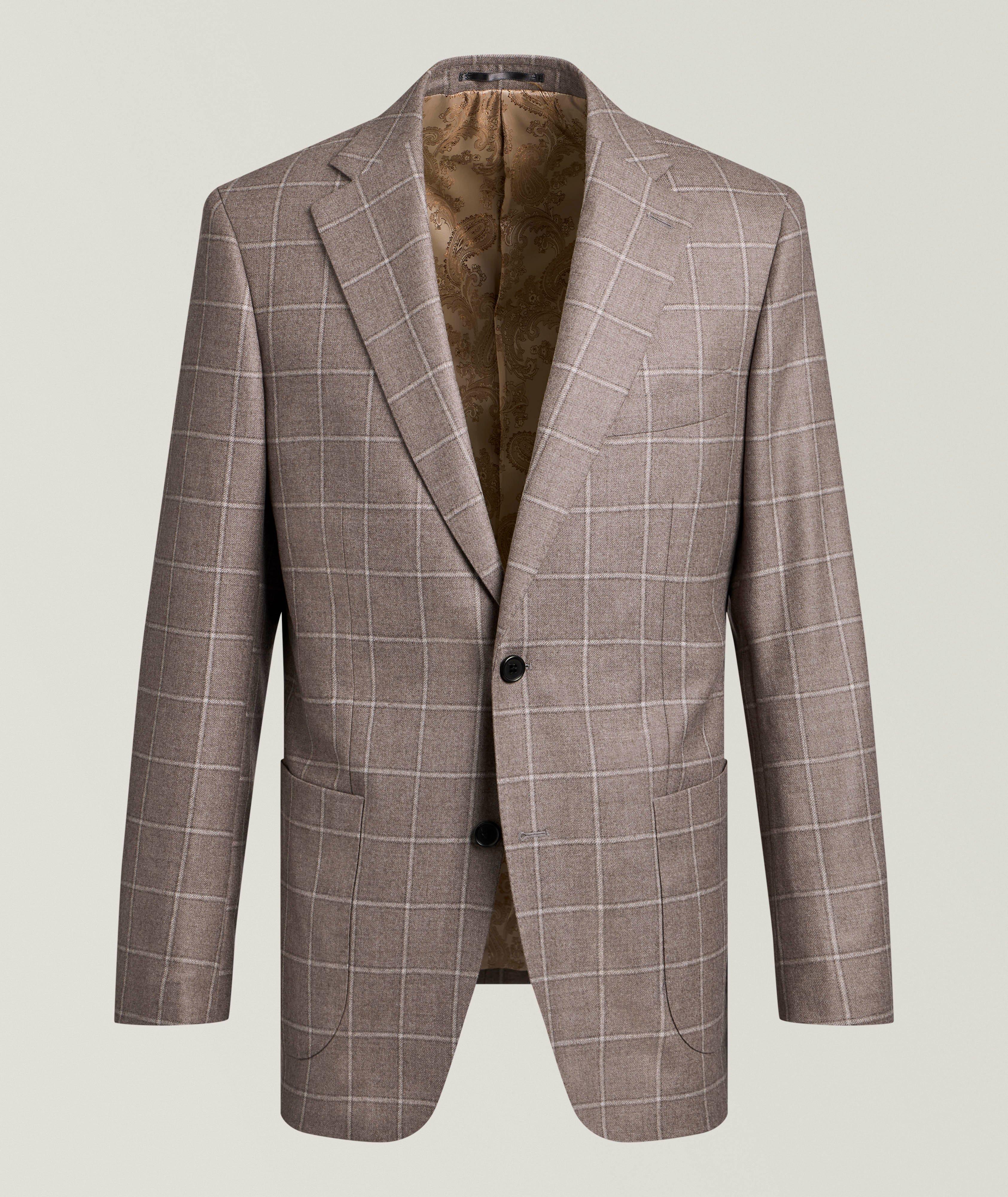 Harold Regular-Fit Check Wool Sport Jacket