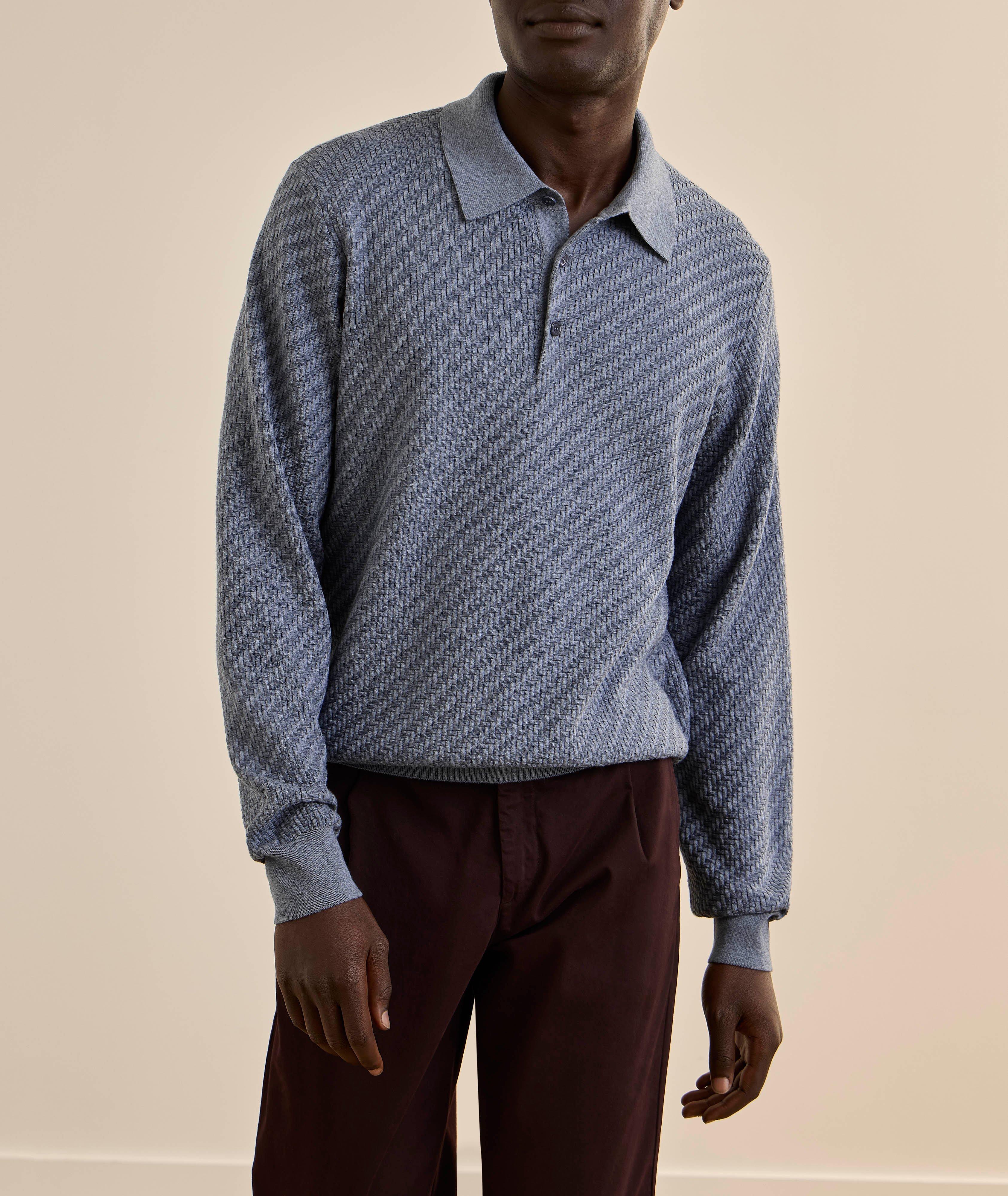 Pull polo tissage Trama image 1