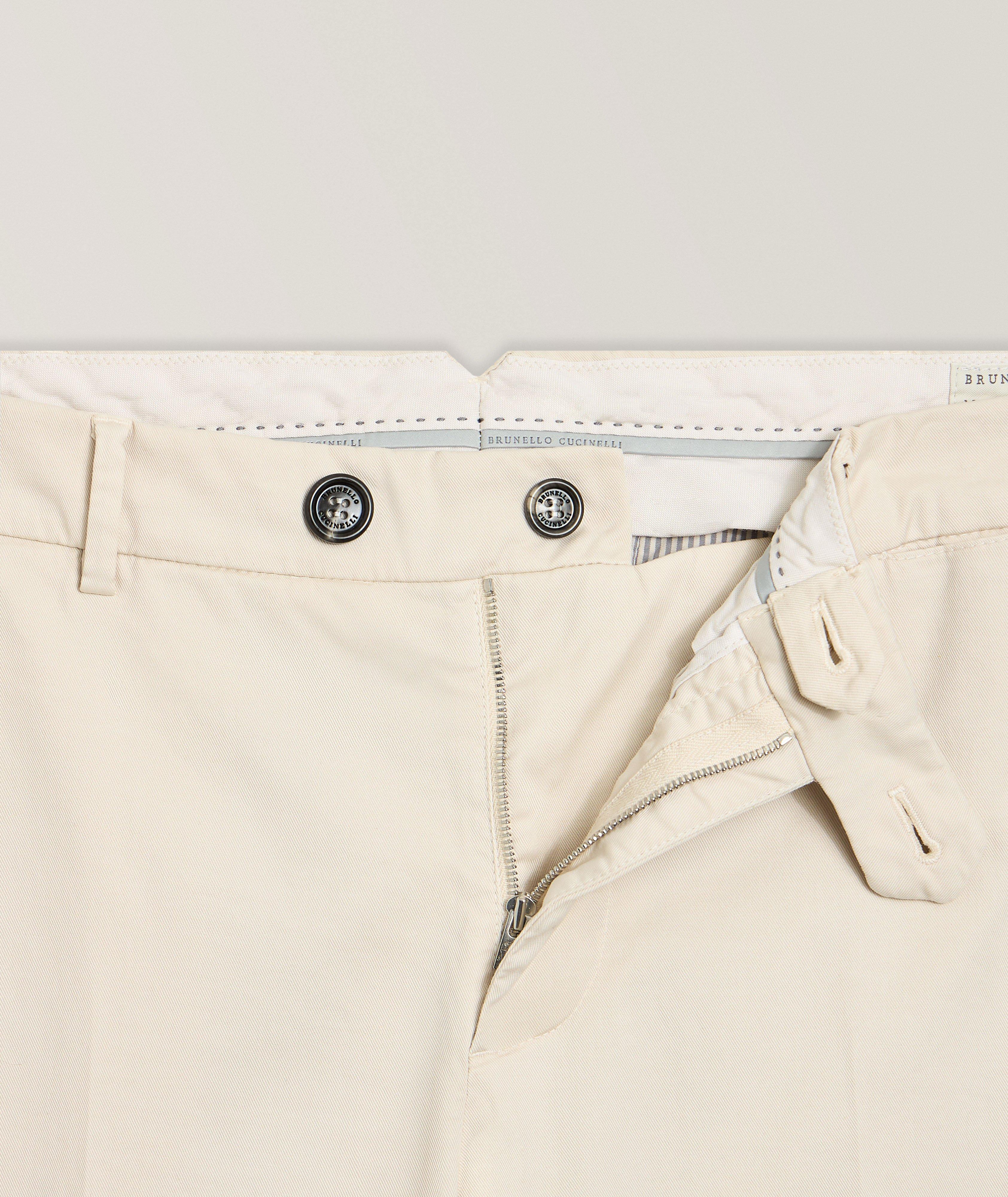 Pantalon chino coton-extensible coupe-italienne image 4
