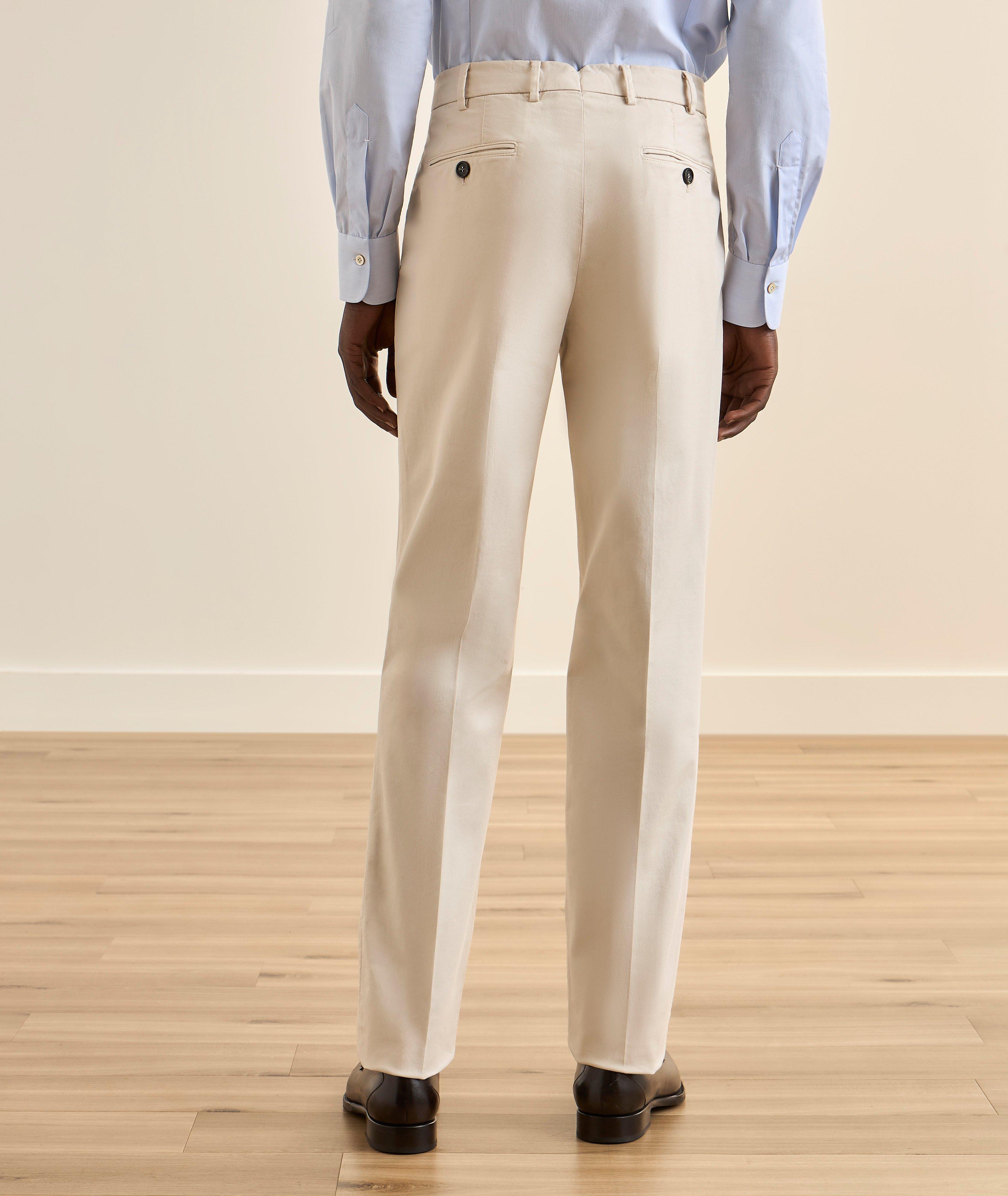 Pantalon chino coton-extensible coupe-italienne image 2