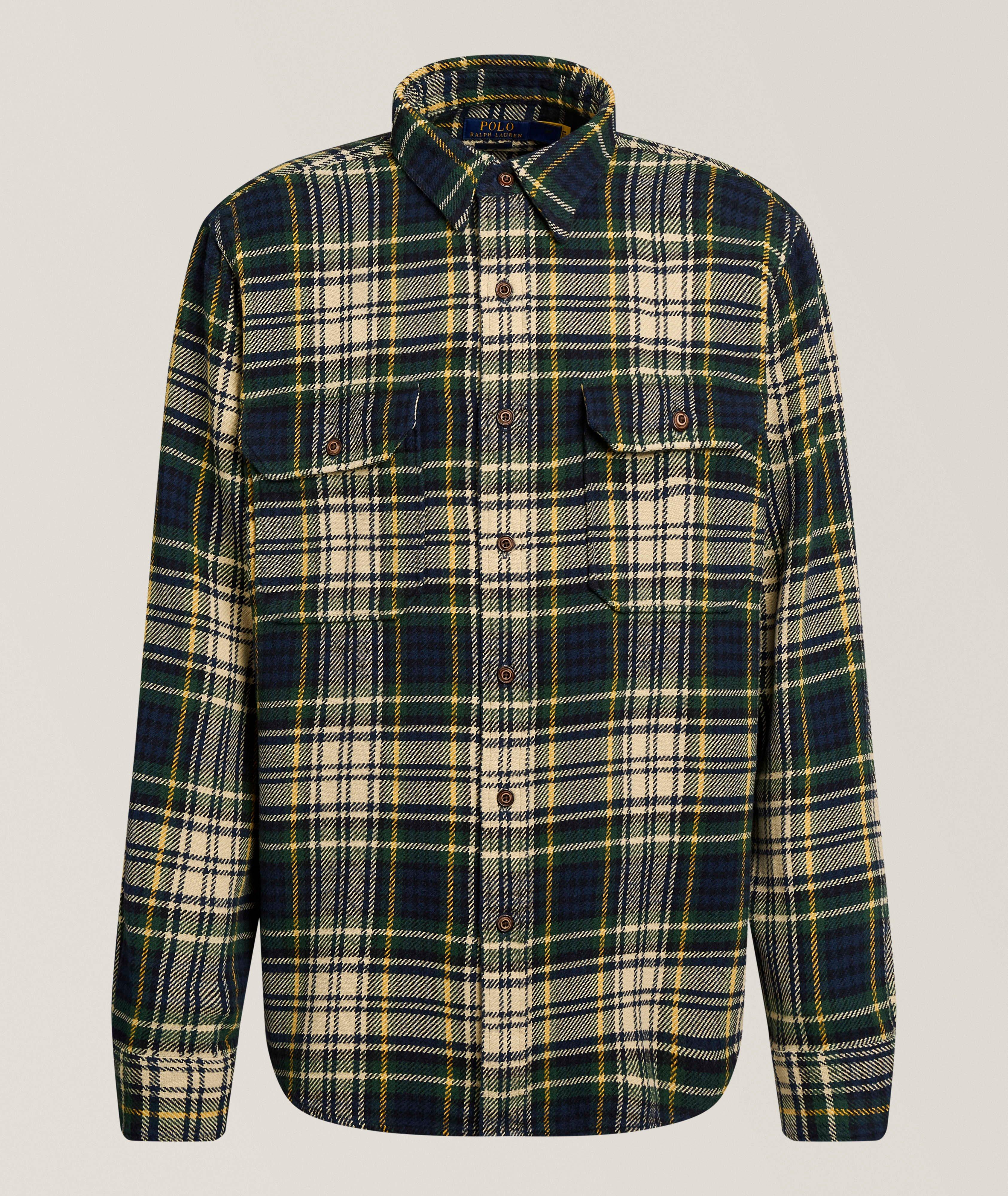 Polo Ralph Lauren Check Brushed Flannel Shirt 