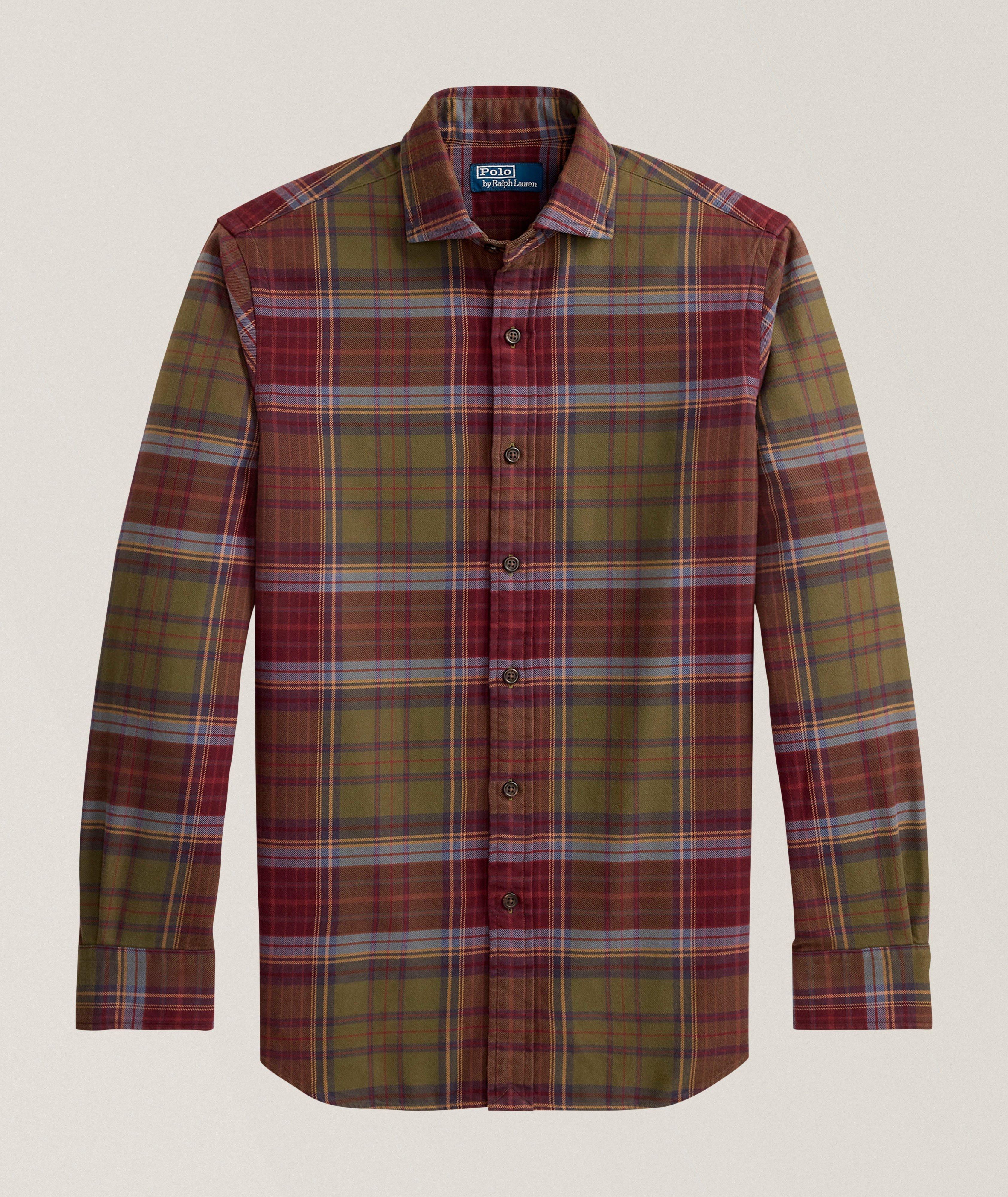 Polo Ralph Lauren Classic-Fit Plaid Flannel Shirt