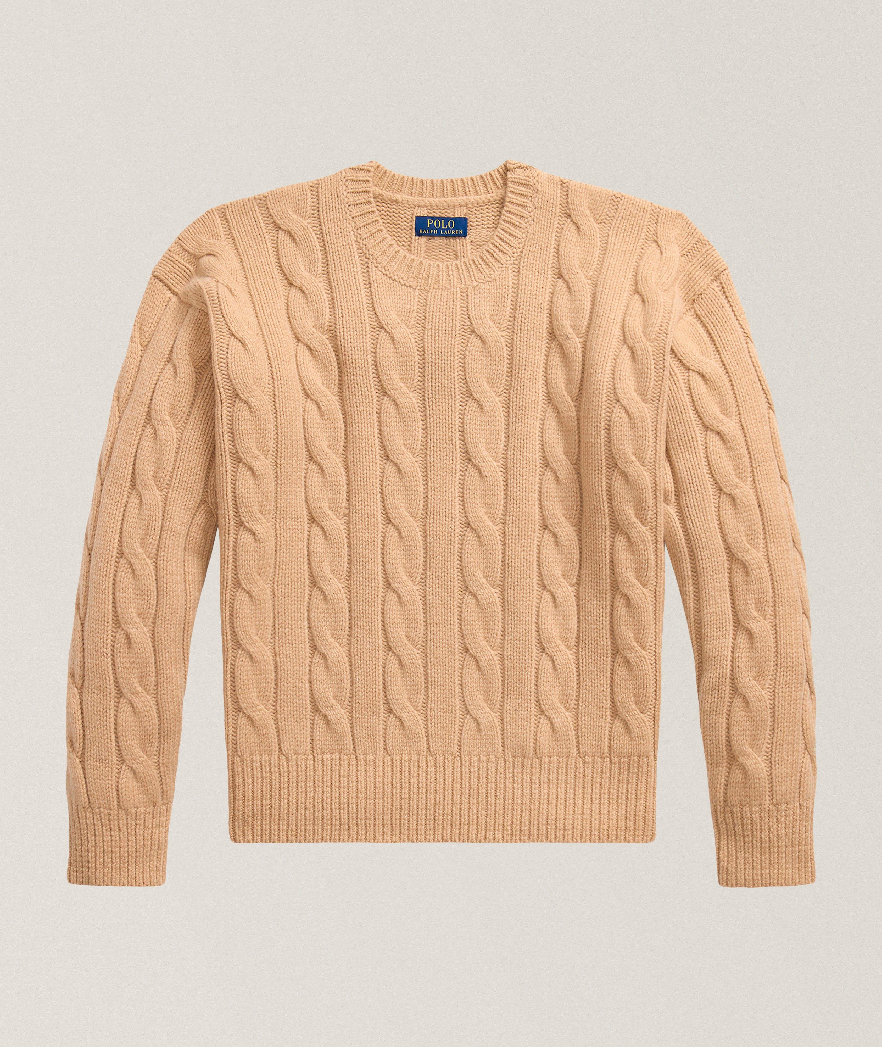 PRL CAMEL ALPACA CABLE CN SWTR image 0