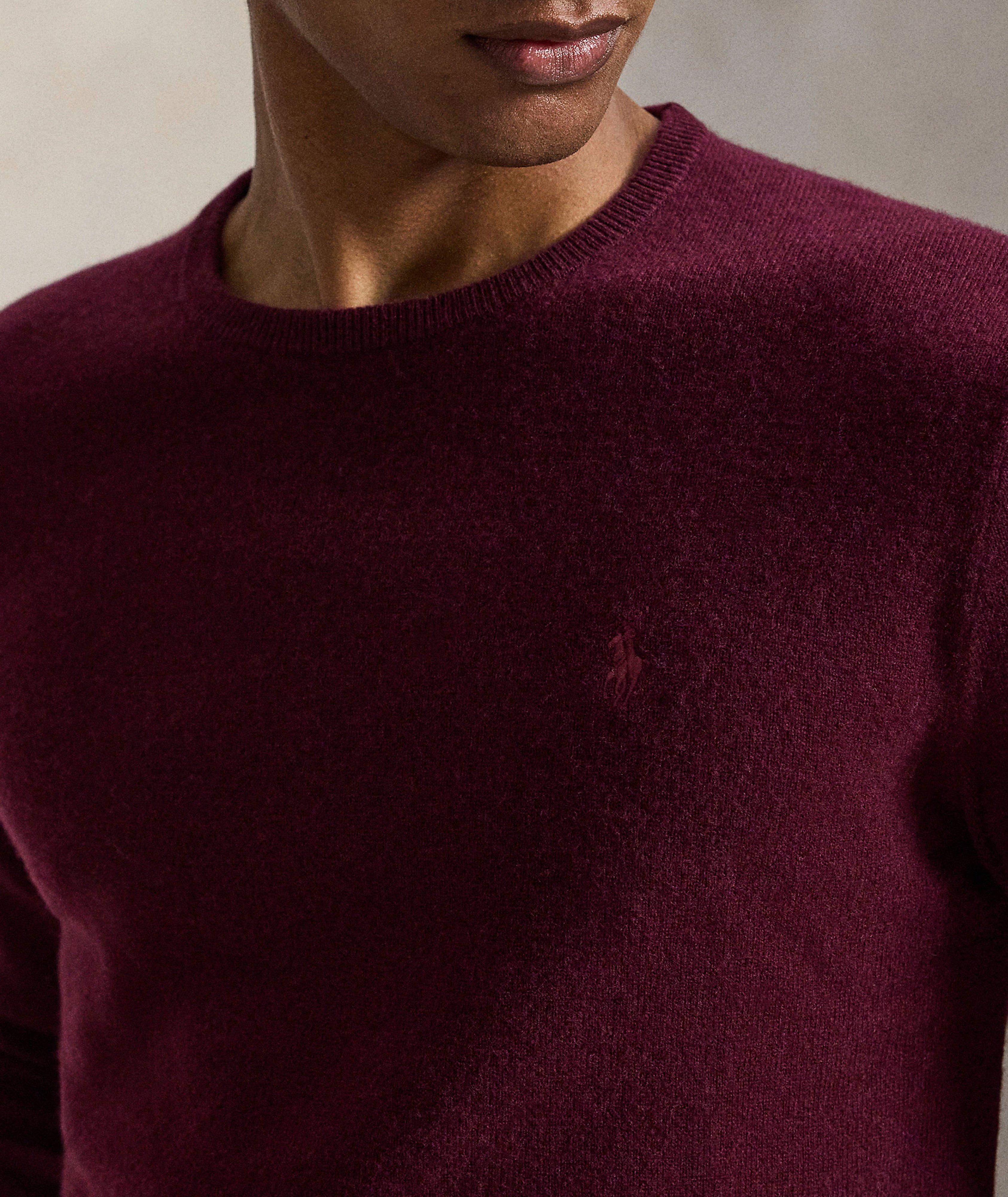 Wool Crewneck Sweater image 3