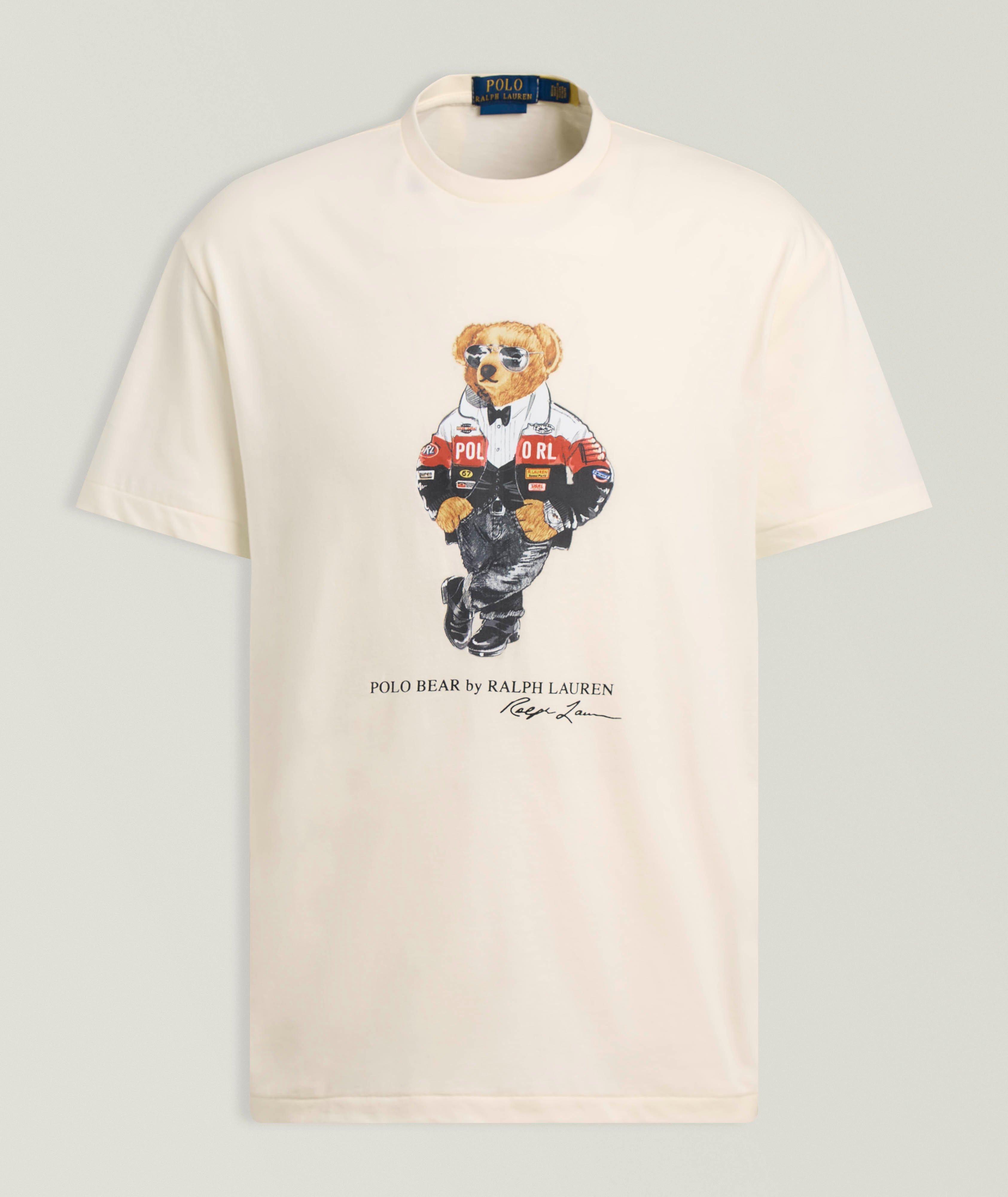 Polo Ralph Lauren PRL CREAM SPORT BEAR CN TEE