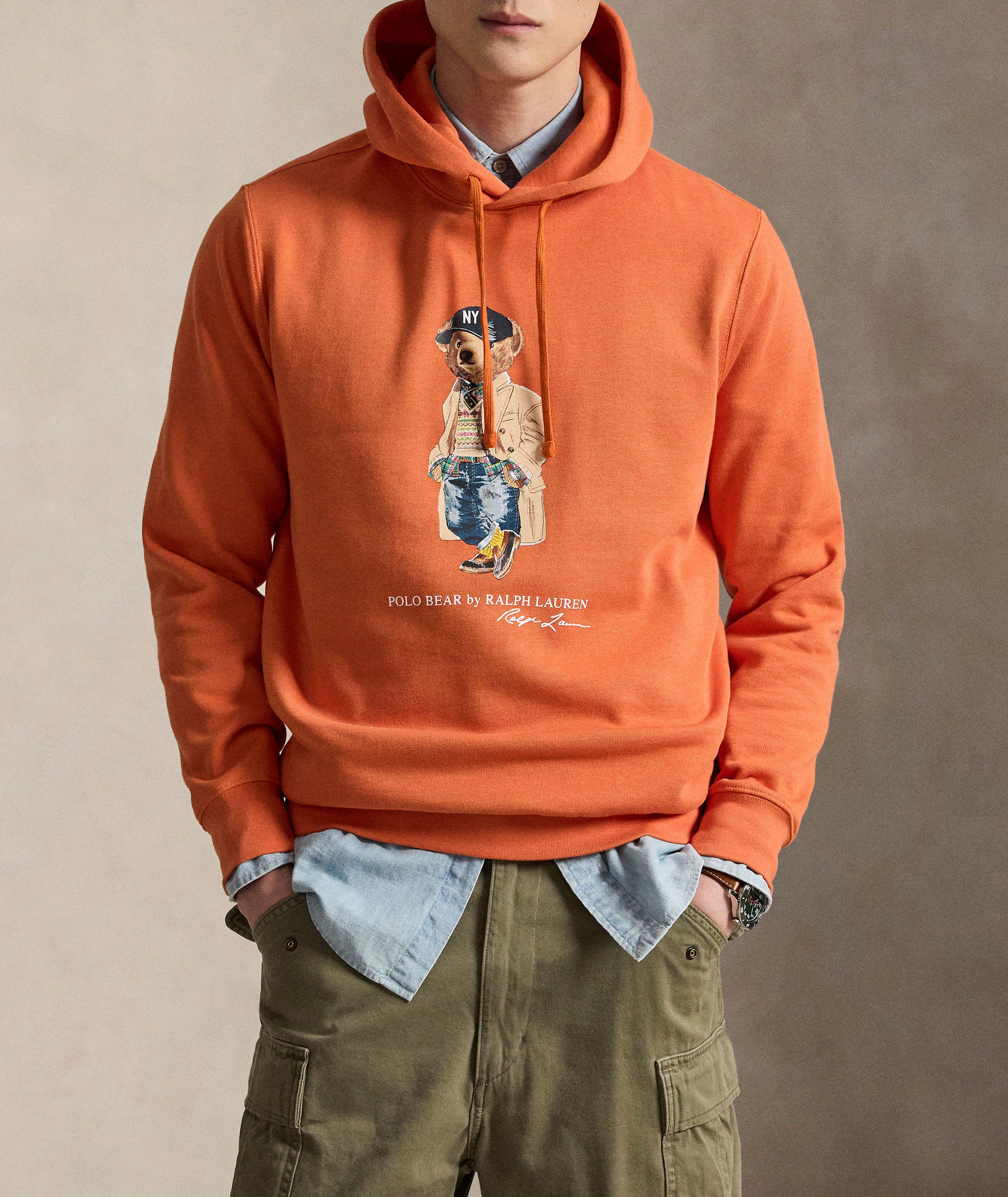 Polo Bear Fleece Hooded Sweatshirt  image 1