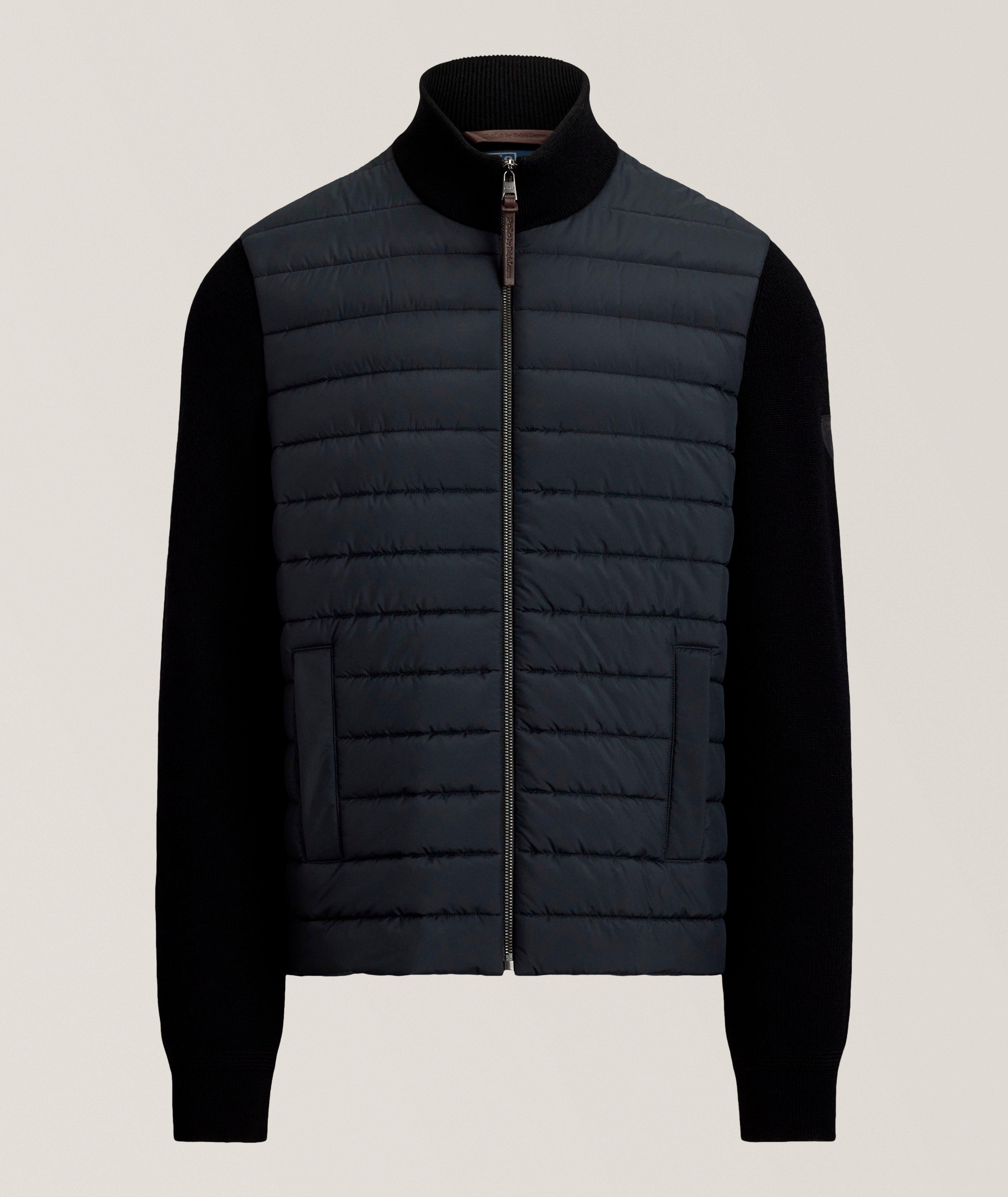 Polo Ralph Lauren Pull col montant zippé hybride