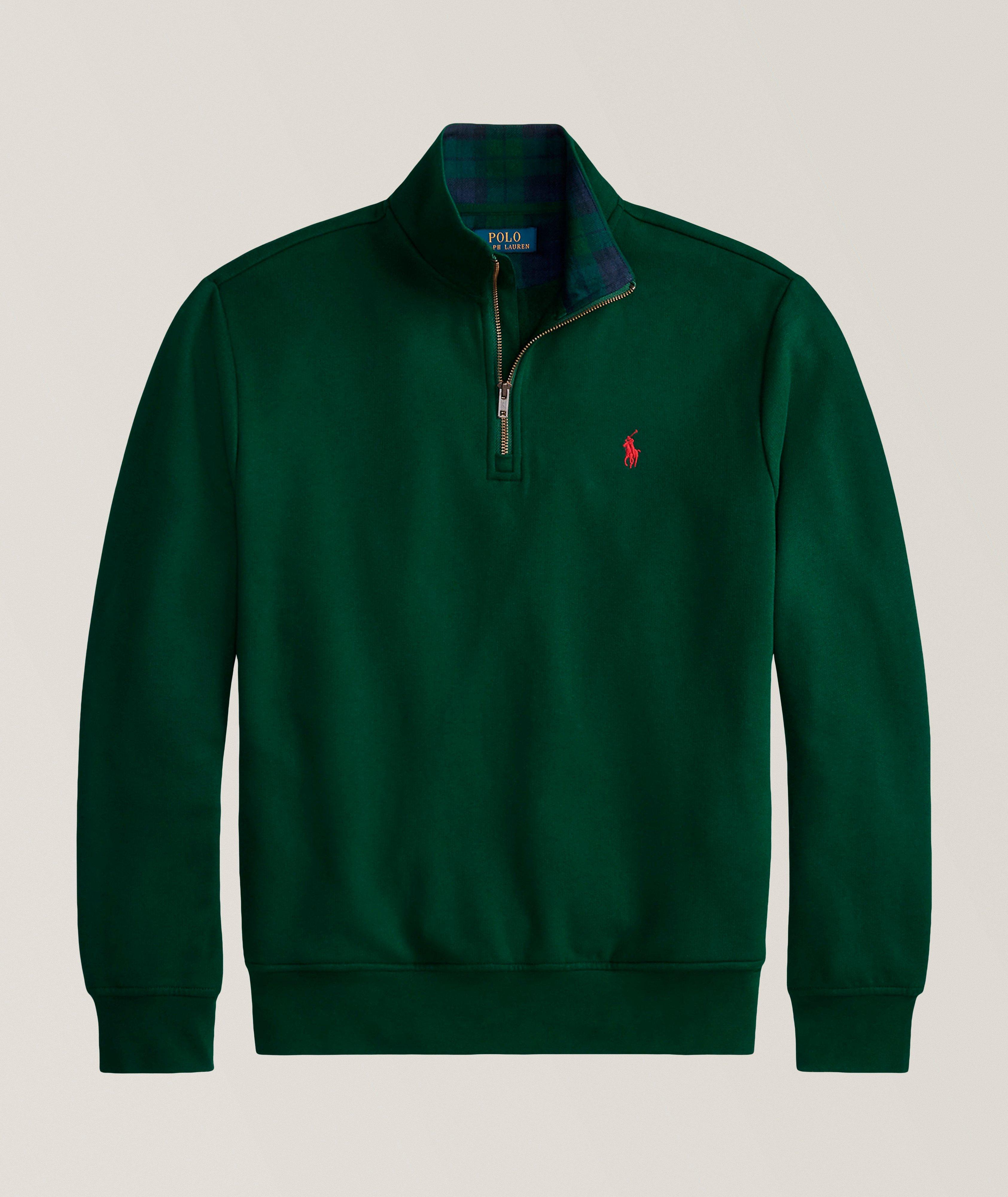 Polo Ralph Lauren Sweatshirt quart-zippé molleton RL