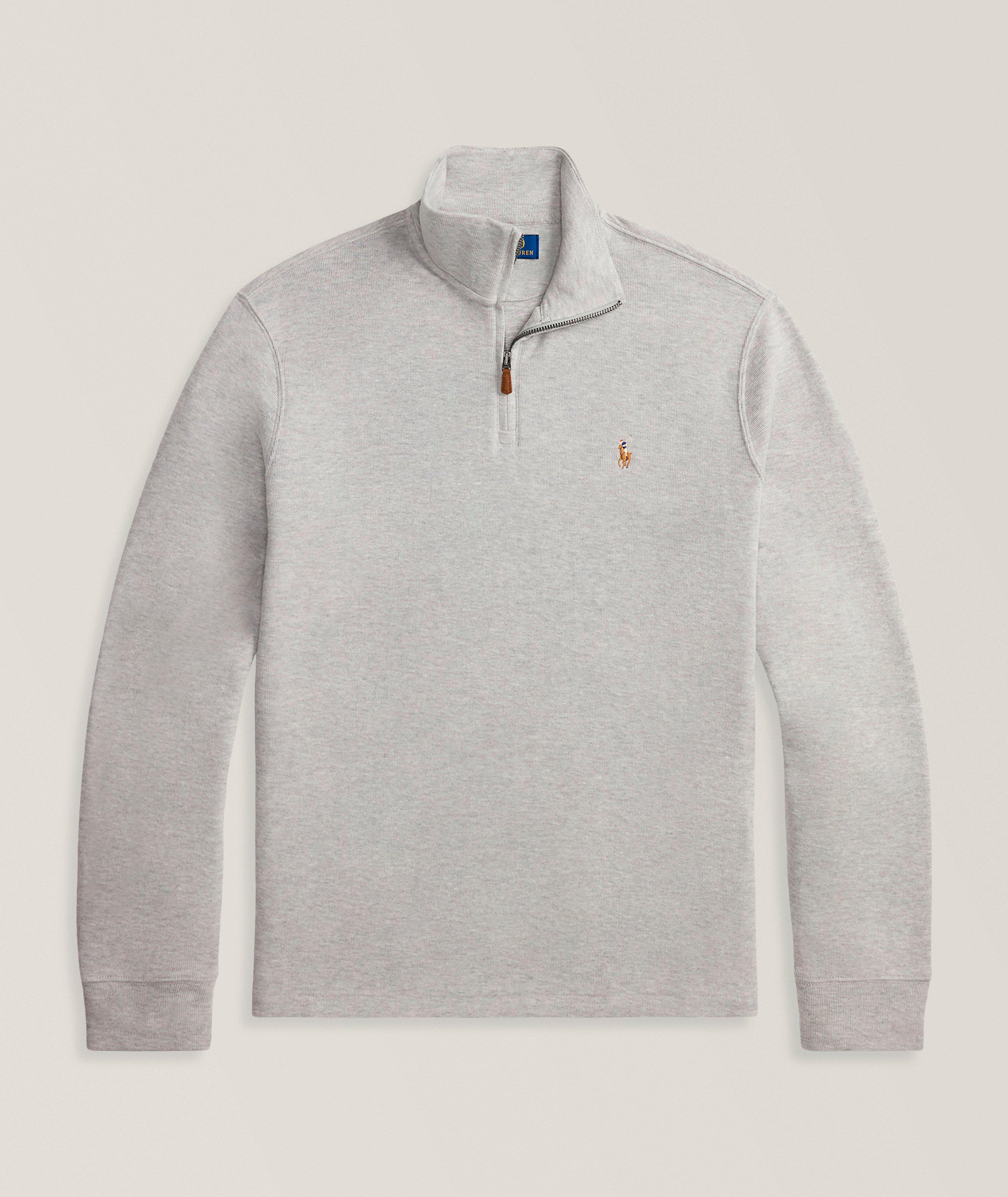 Polo Ralph Lauren Pull quart-zippée côtelé Estate