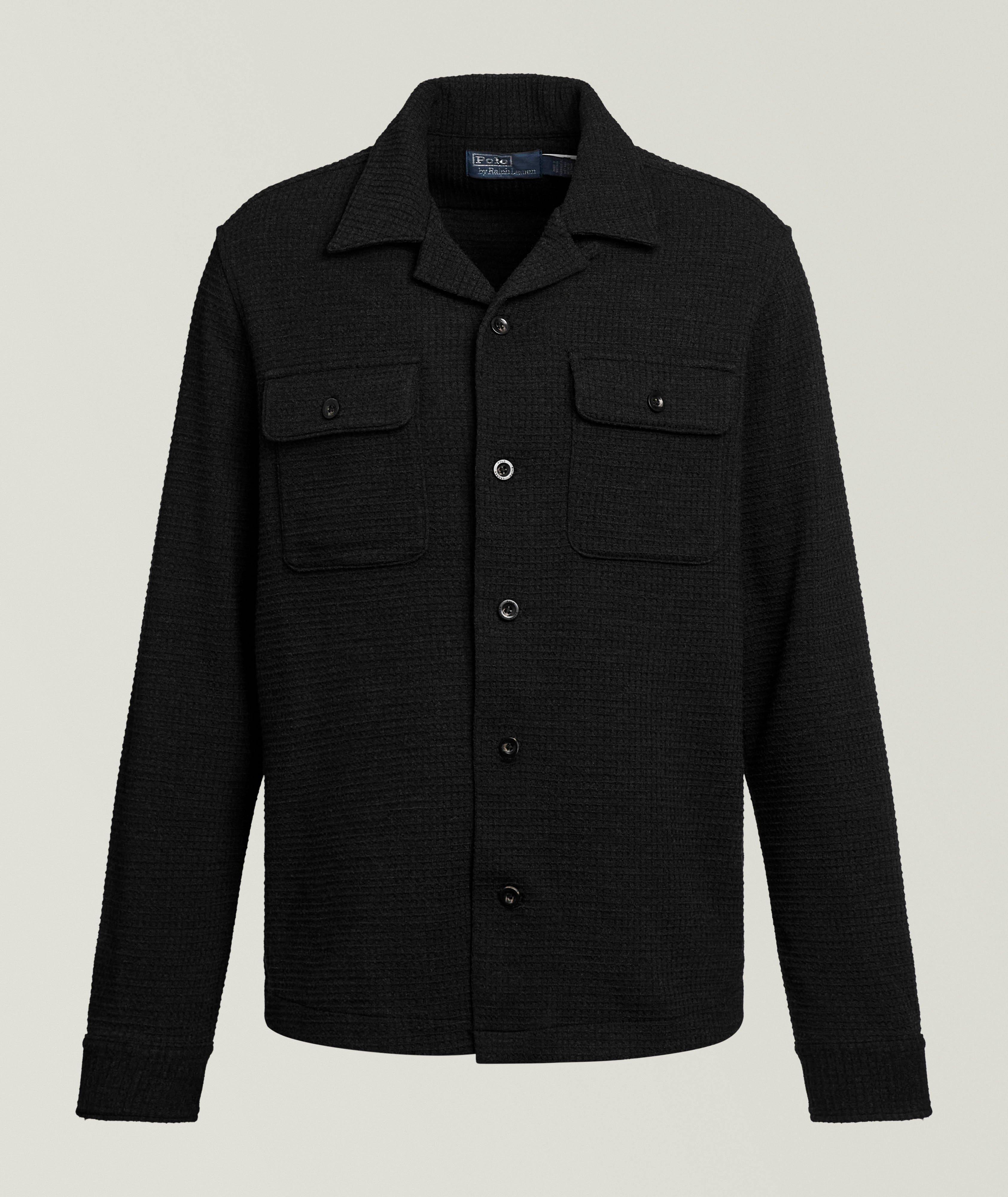 Polo Ralph Lauren Waffle-Knit Overshirt 