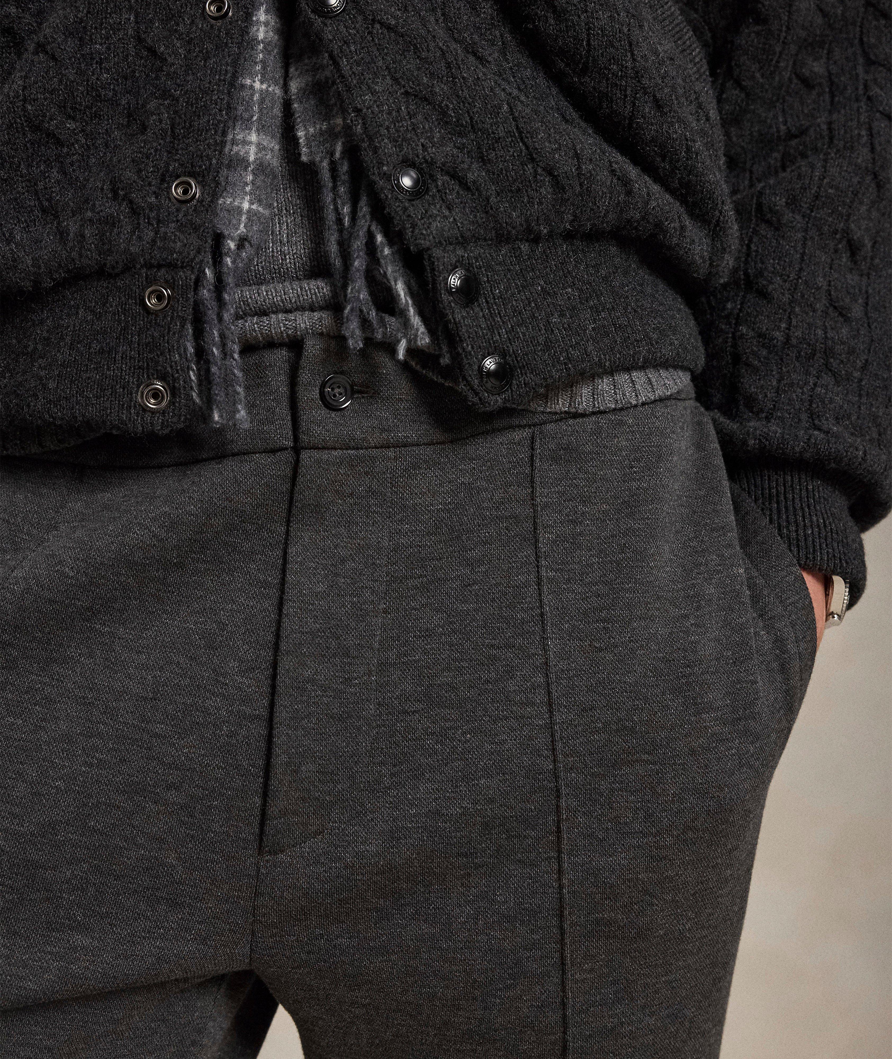 Double-Knit Jogger Pants image 3